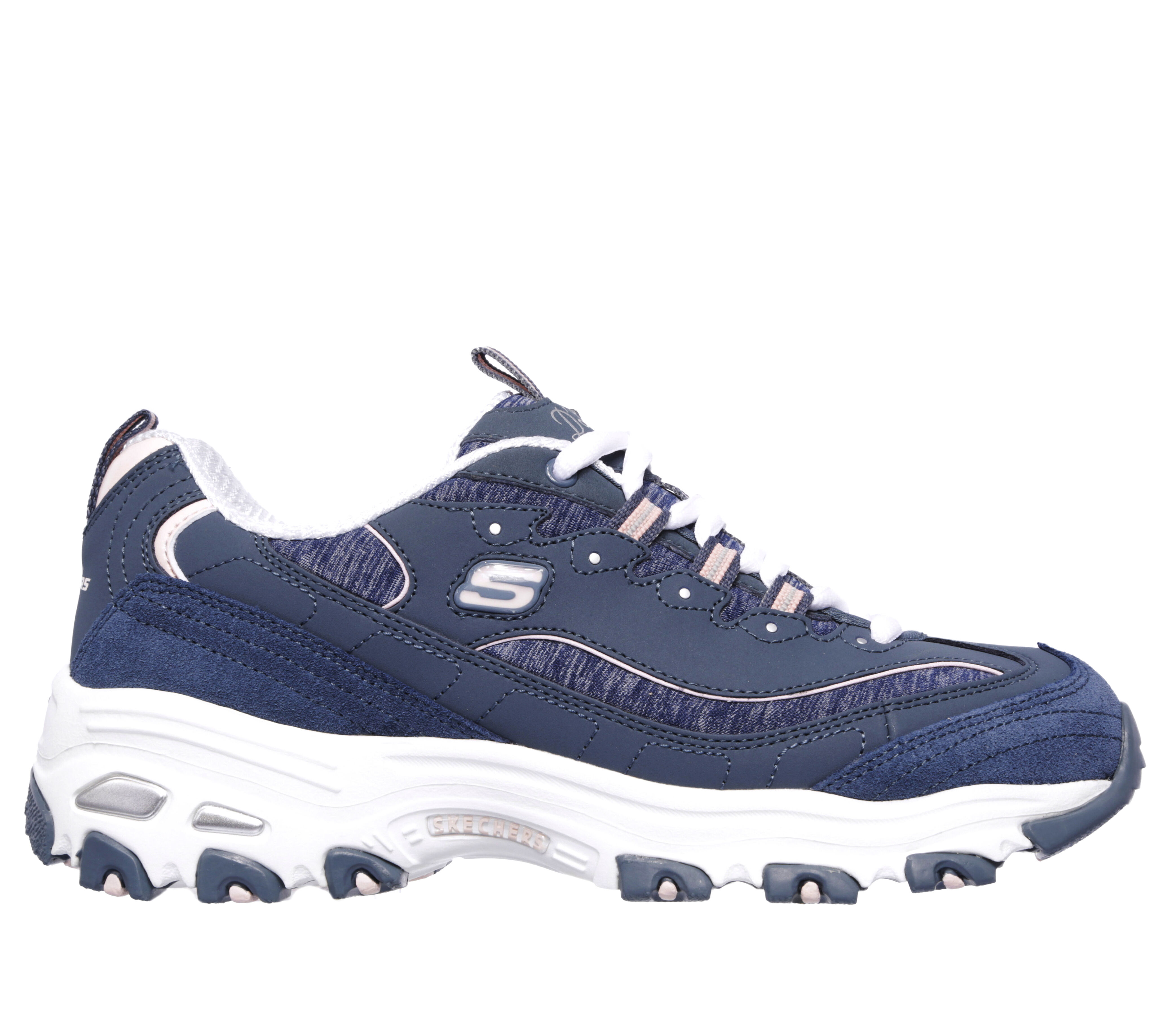 Skechers d'lites mens purple on sale