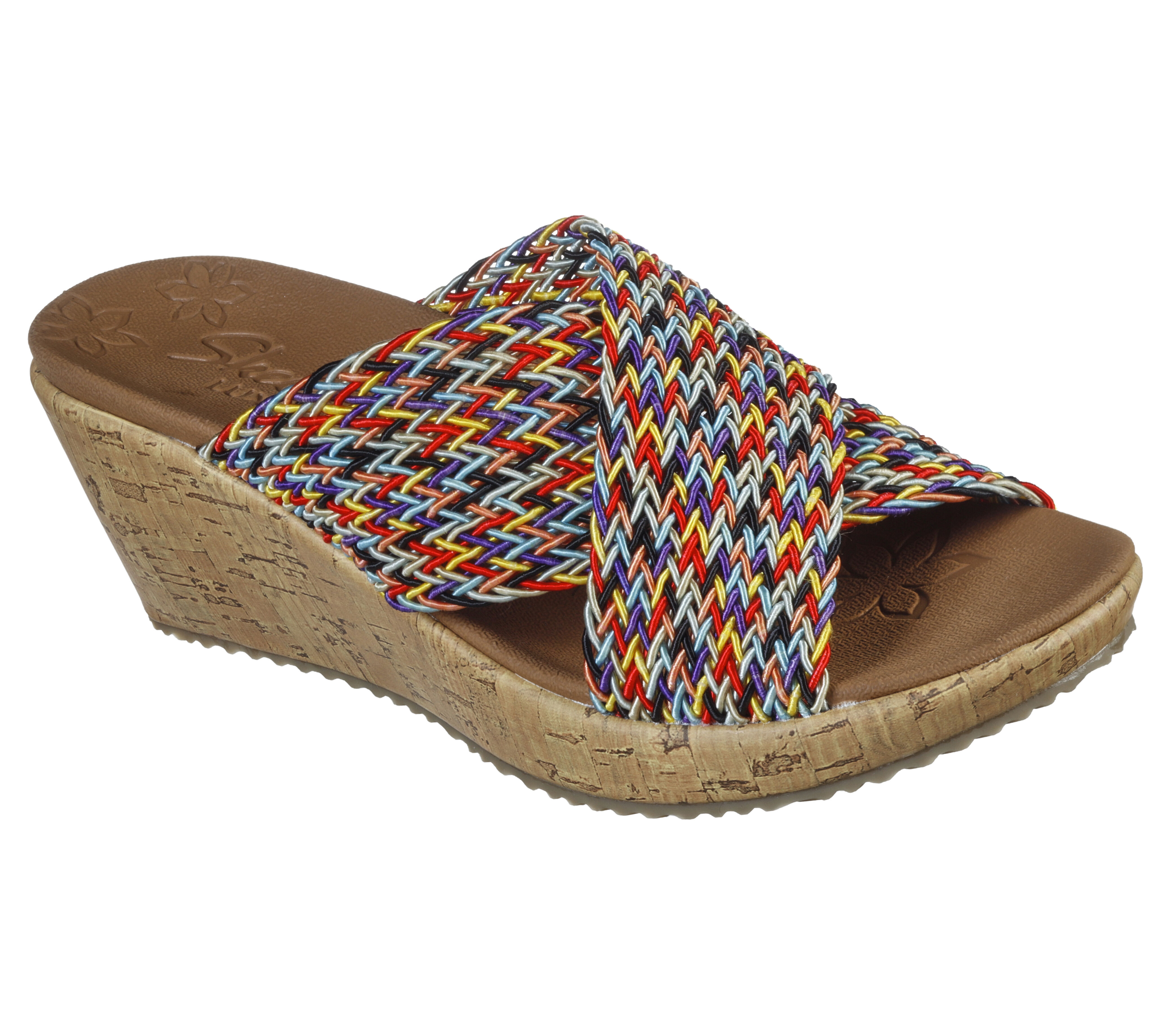 skechers womens platform sandals