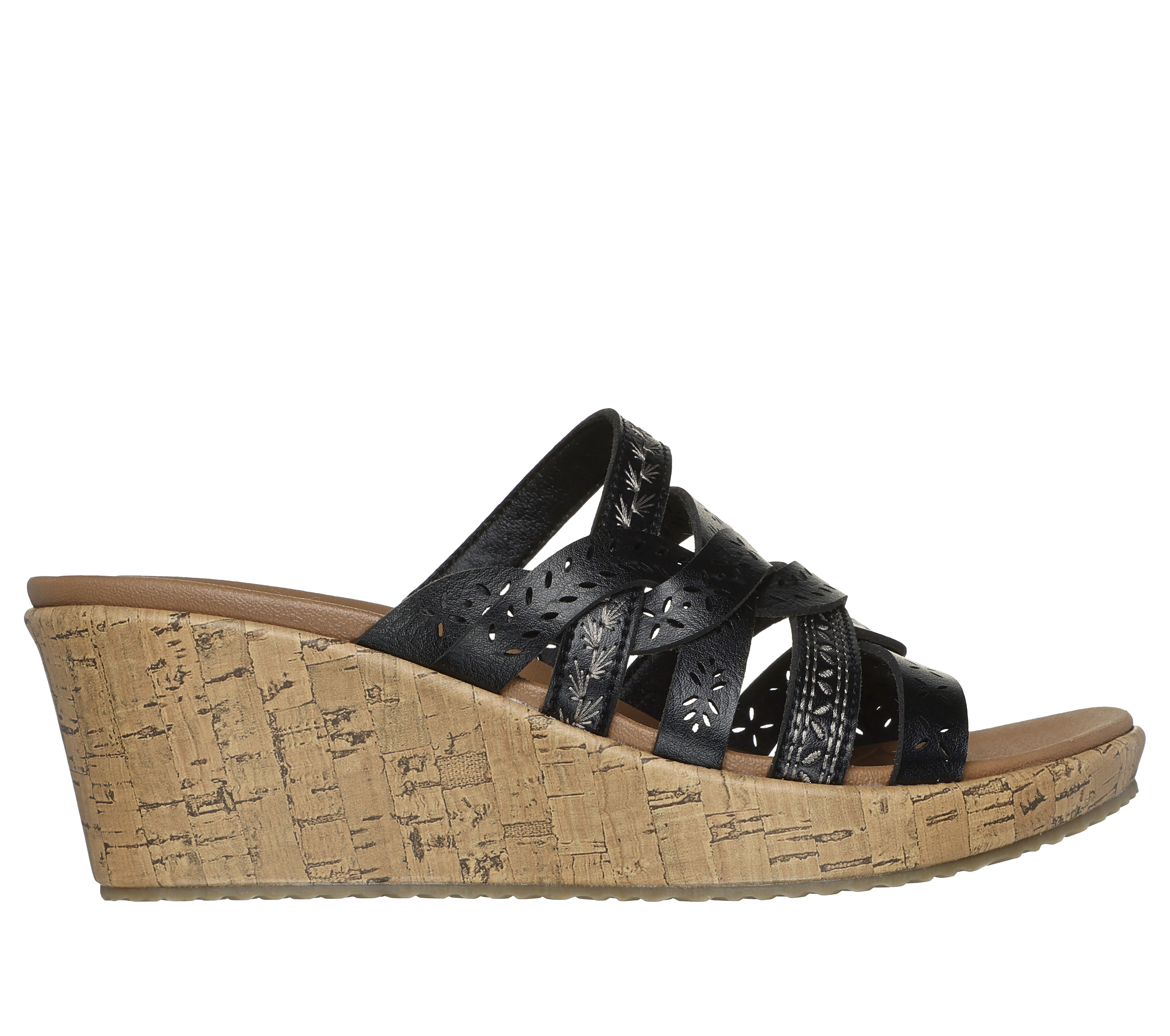Skechers beverlee wedge new arrivals sandal