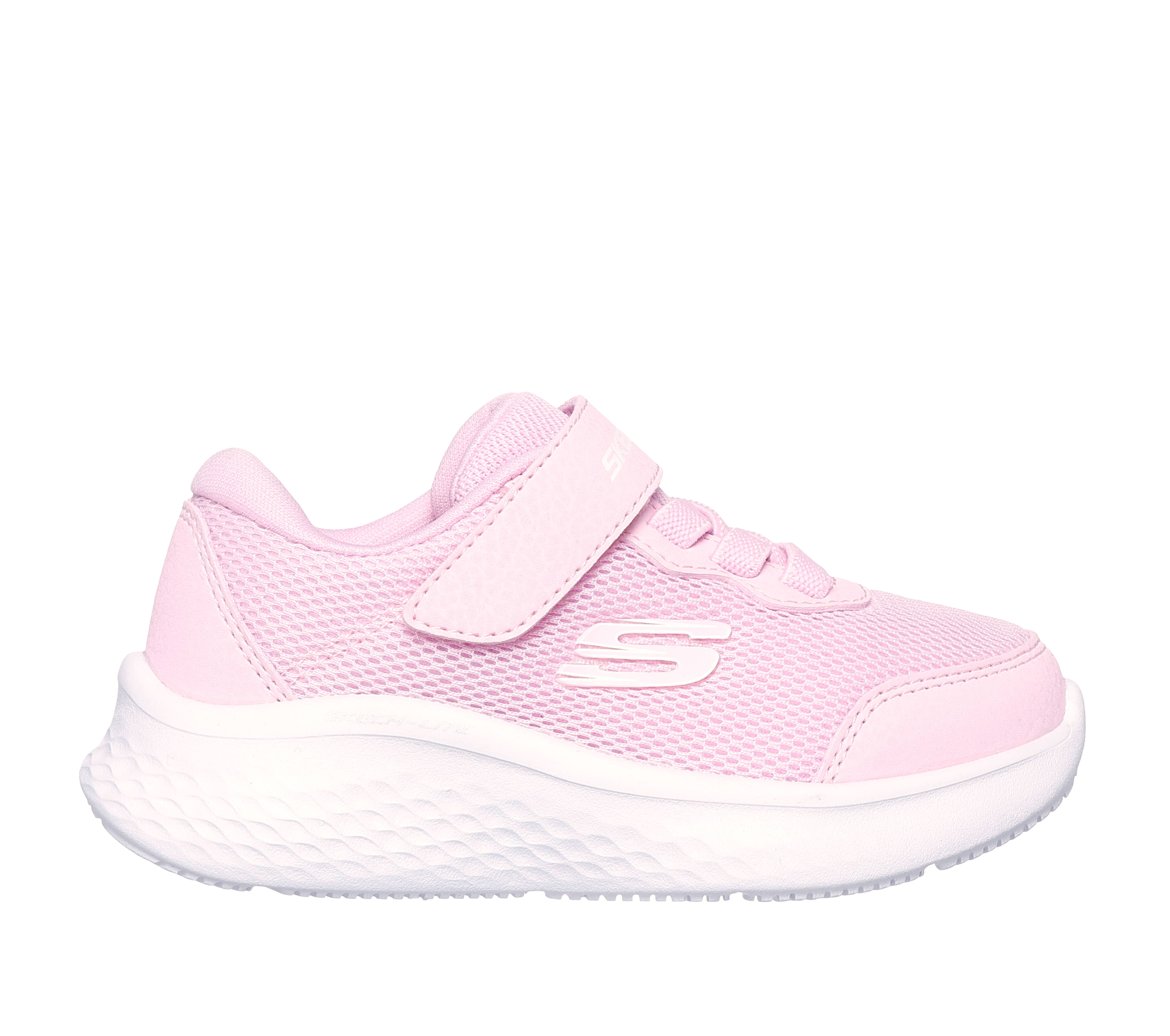 Skechers Girl s Skech Lite Pro Sneaker Size 10.0 Light Pink Textile Synthetic Machine Washable