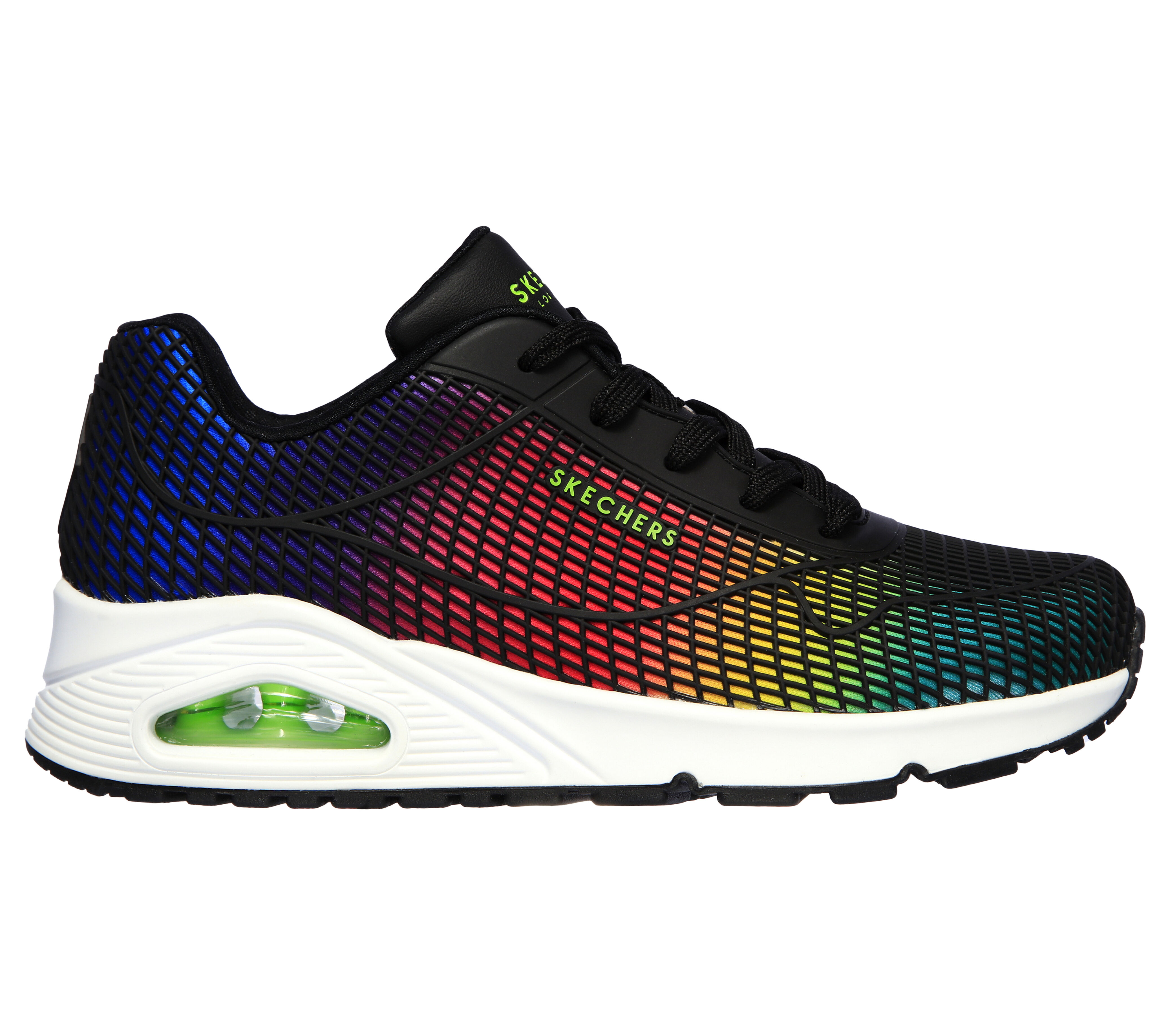 skechers black multi