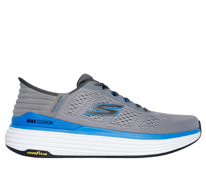 Max Cushioning Suspension - Linear Focus, GRAY / BLUE, largeimage number 0