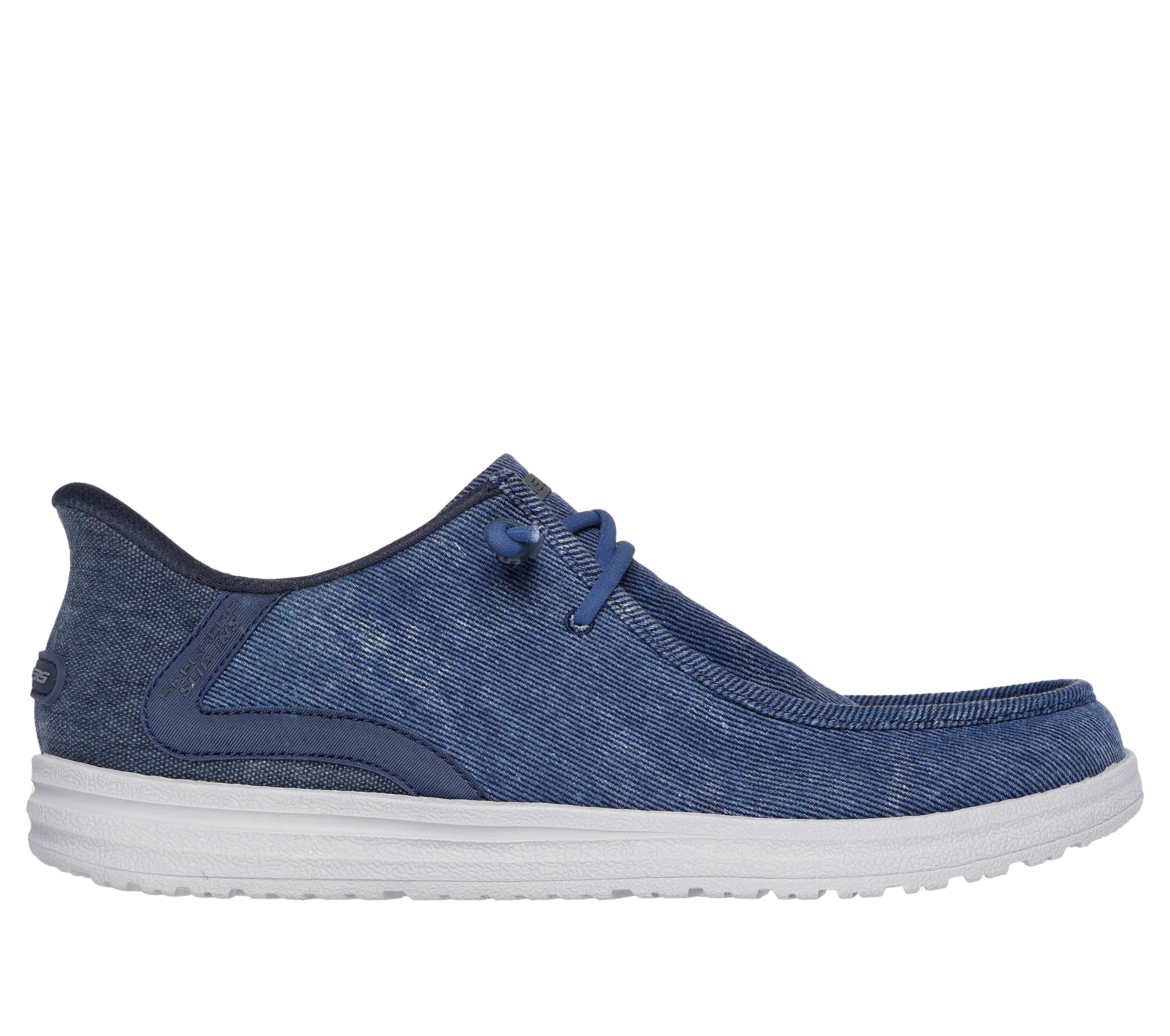 Blue mens skechers hotsell