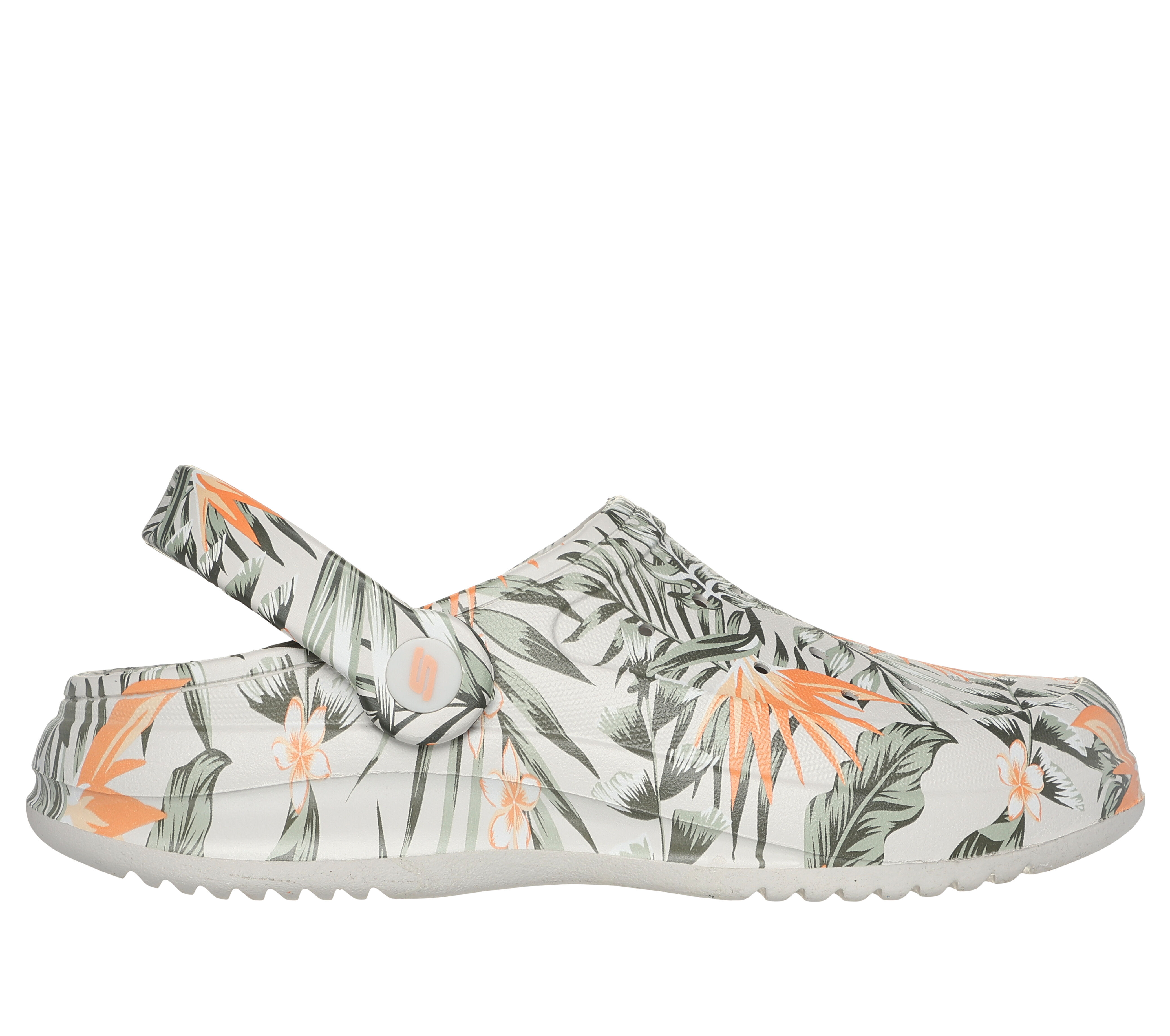 Skechers tropical print sneaker wedges clearance