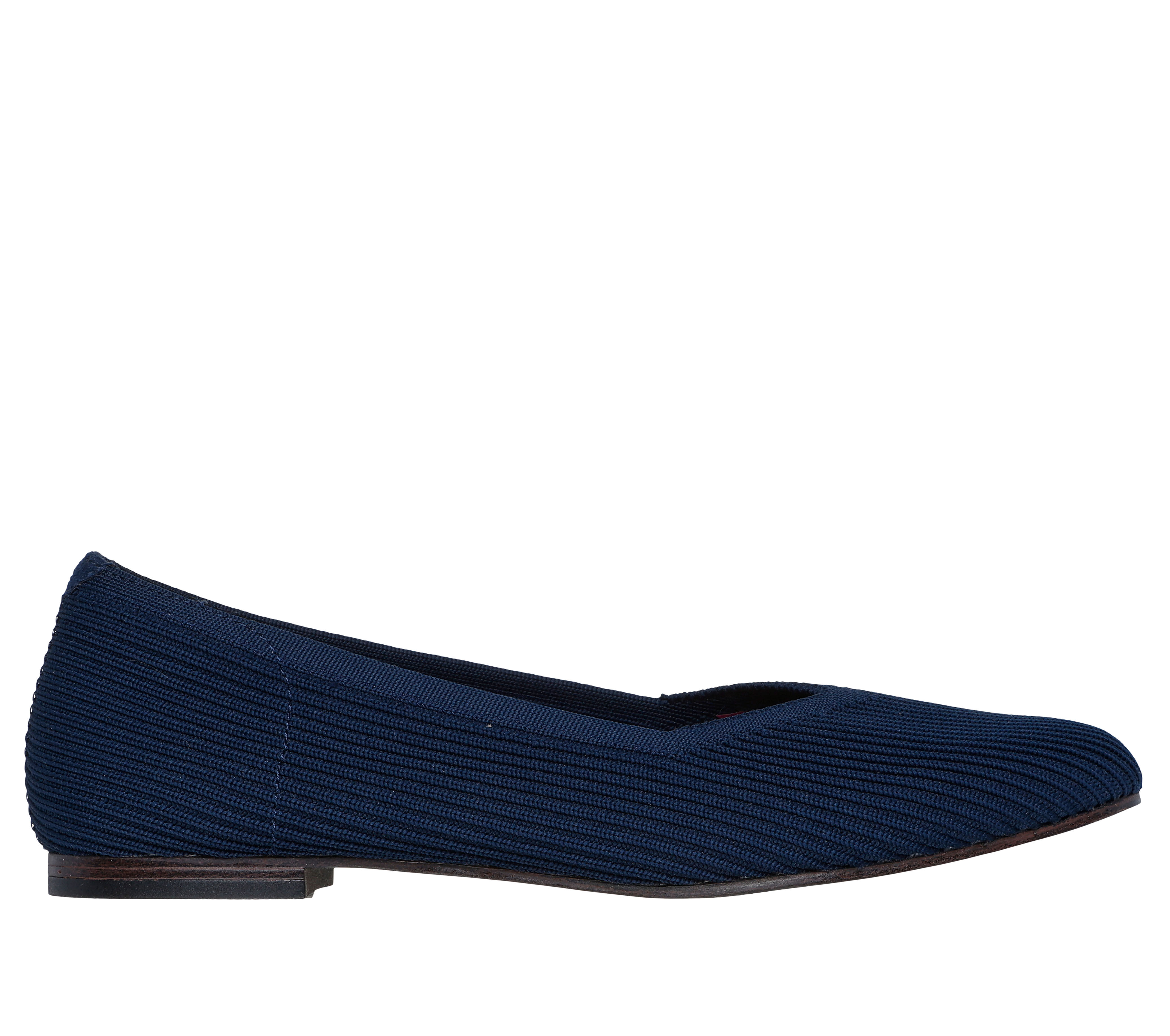 Skechers navy ballet flats 2025