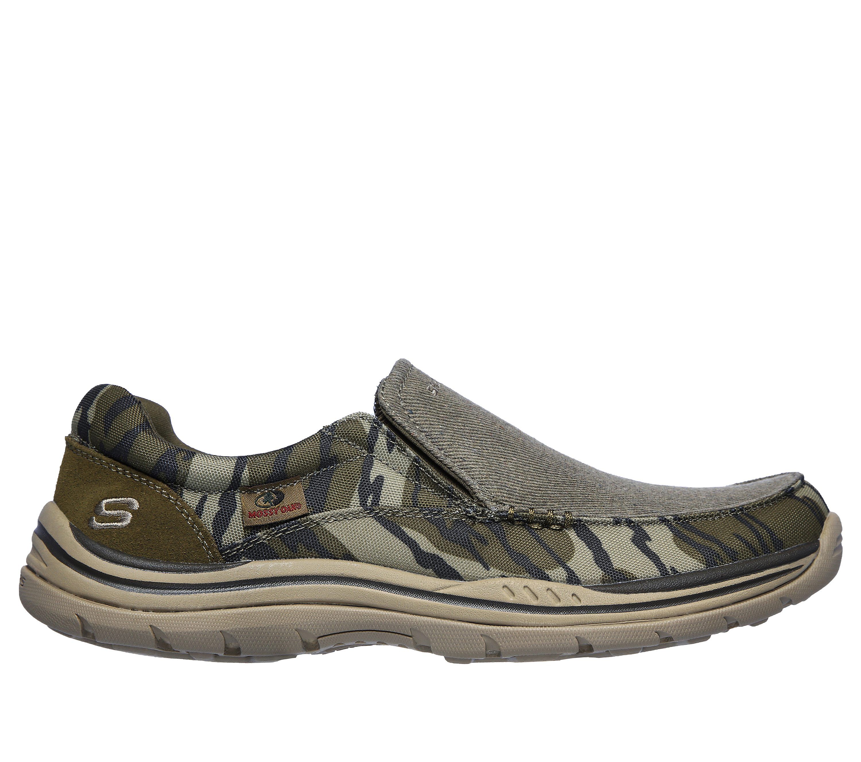 skechers wide width memory foam mens