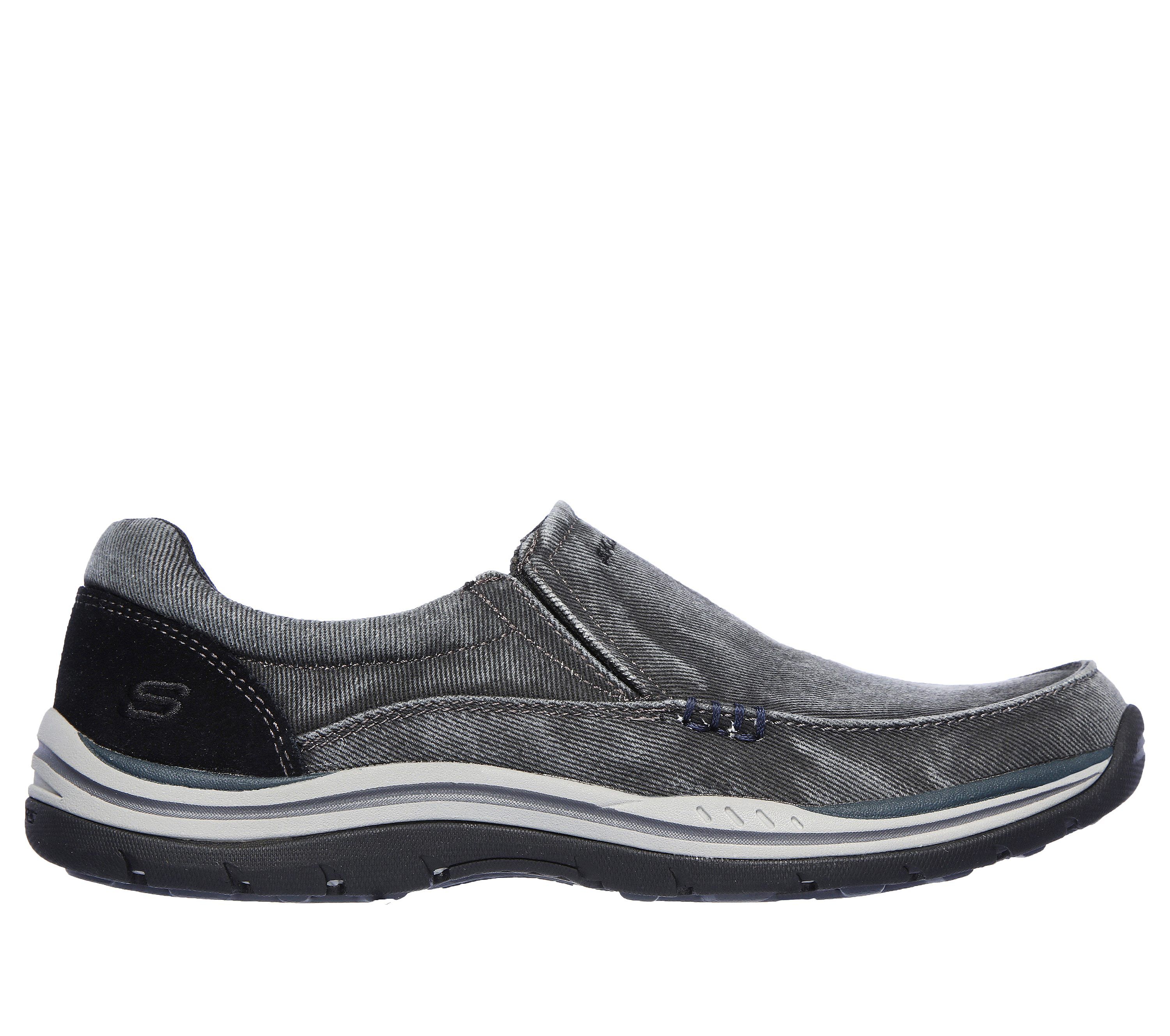 Skechers canvas shoes mens top