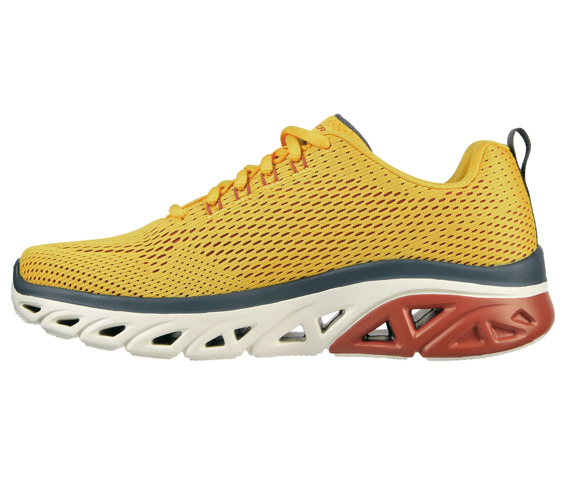 skechers glide step sport wave heat yellow