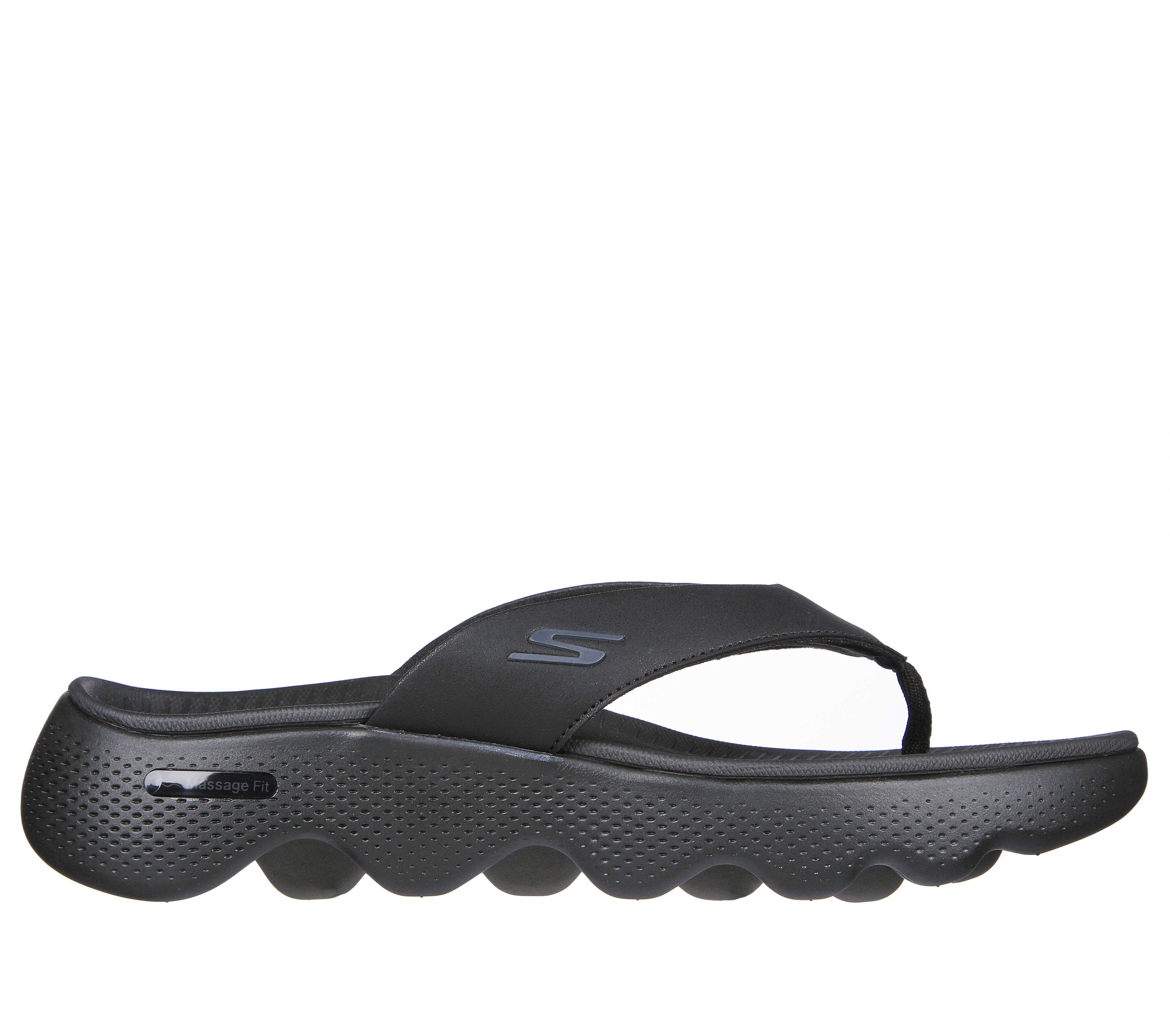 Skechers flip flops ladies black top