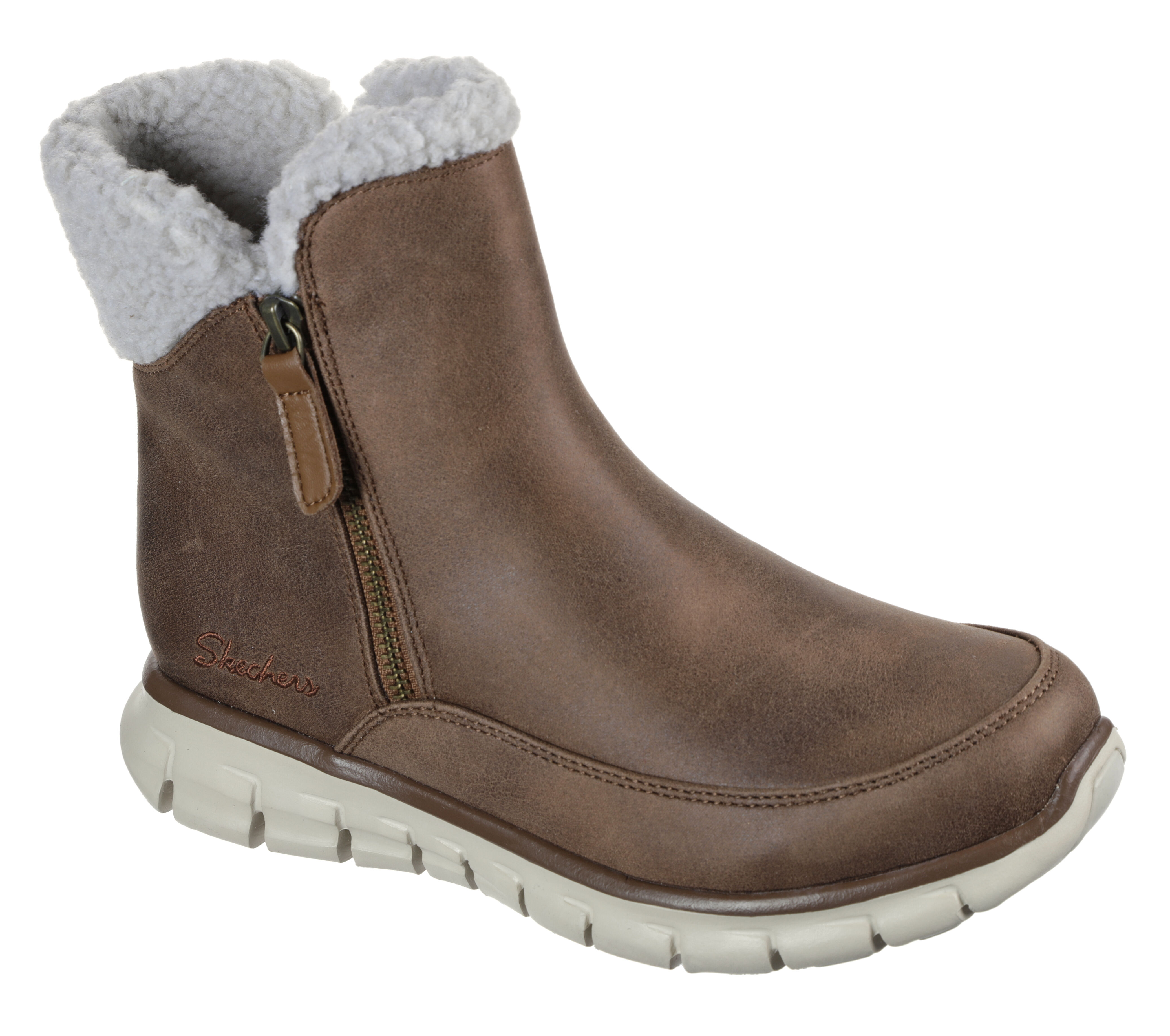 skechers memory foam boots womens