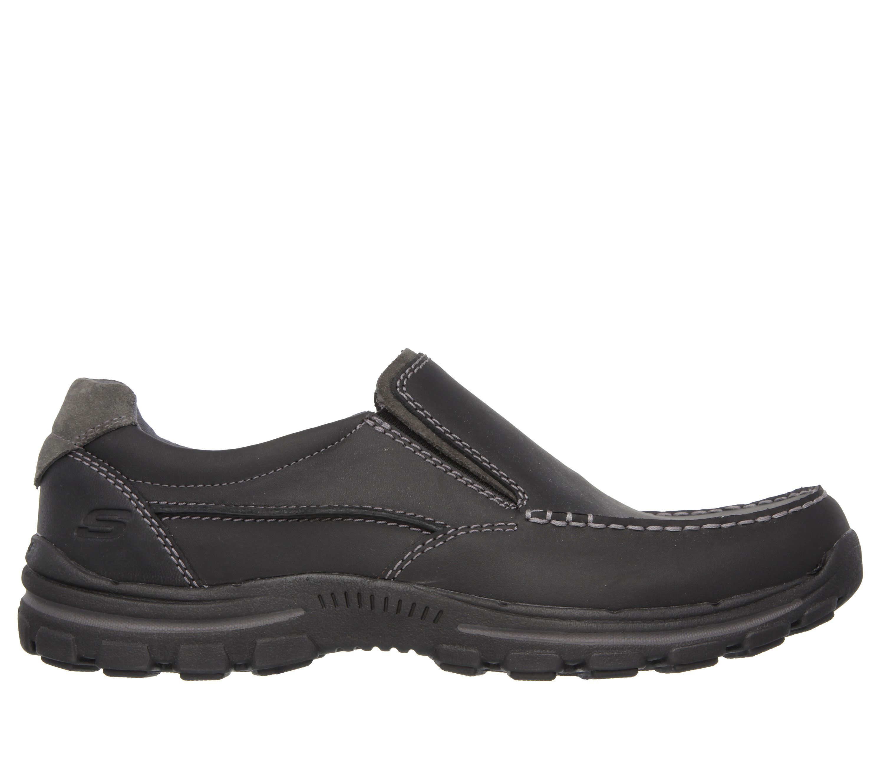 skechers men's relaxed fit braver rayland slip on