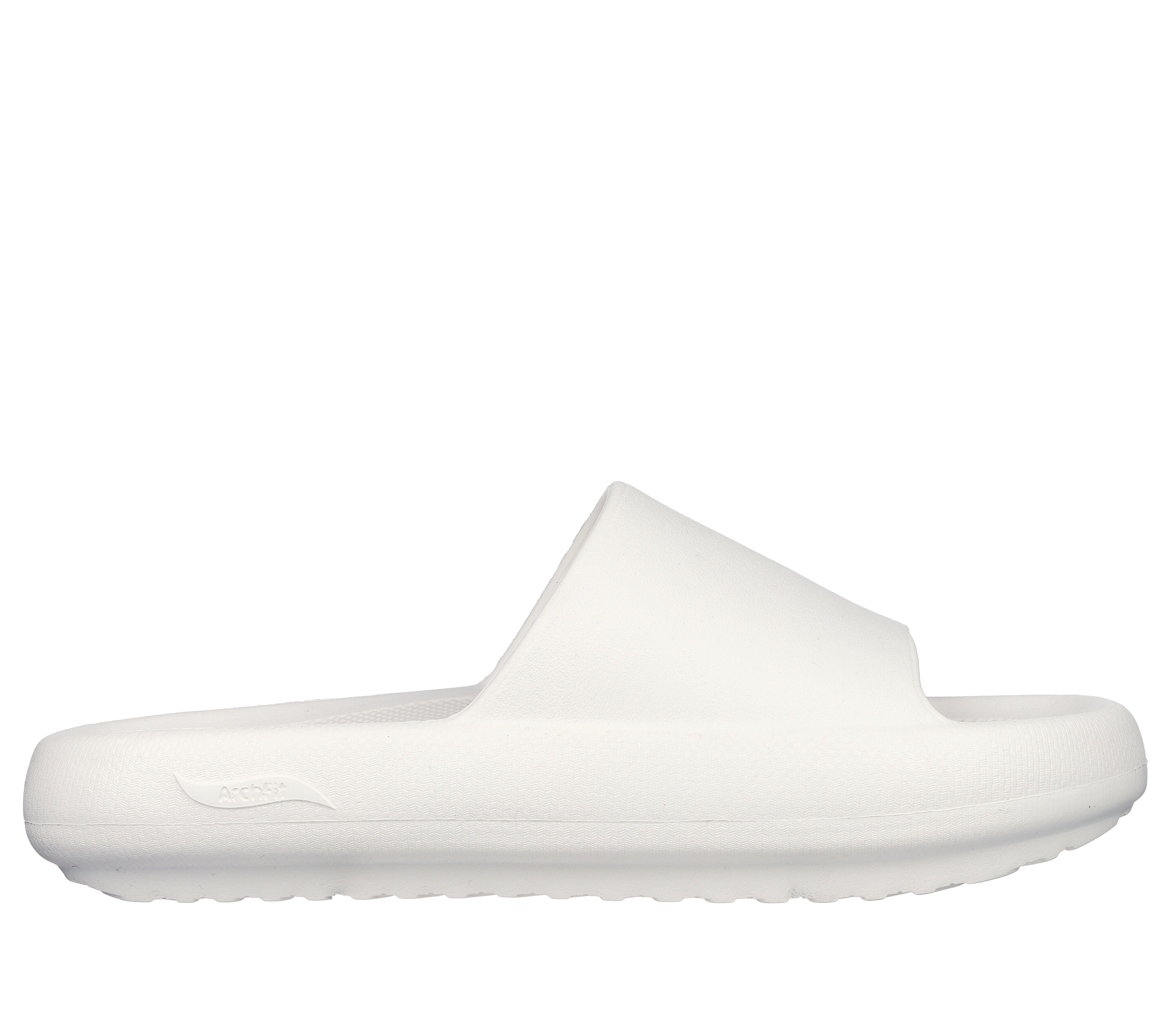 White sandals skechers outlet