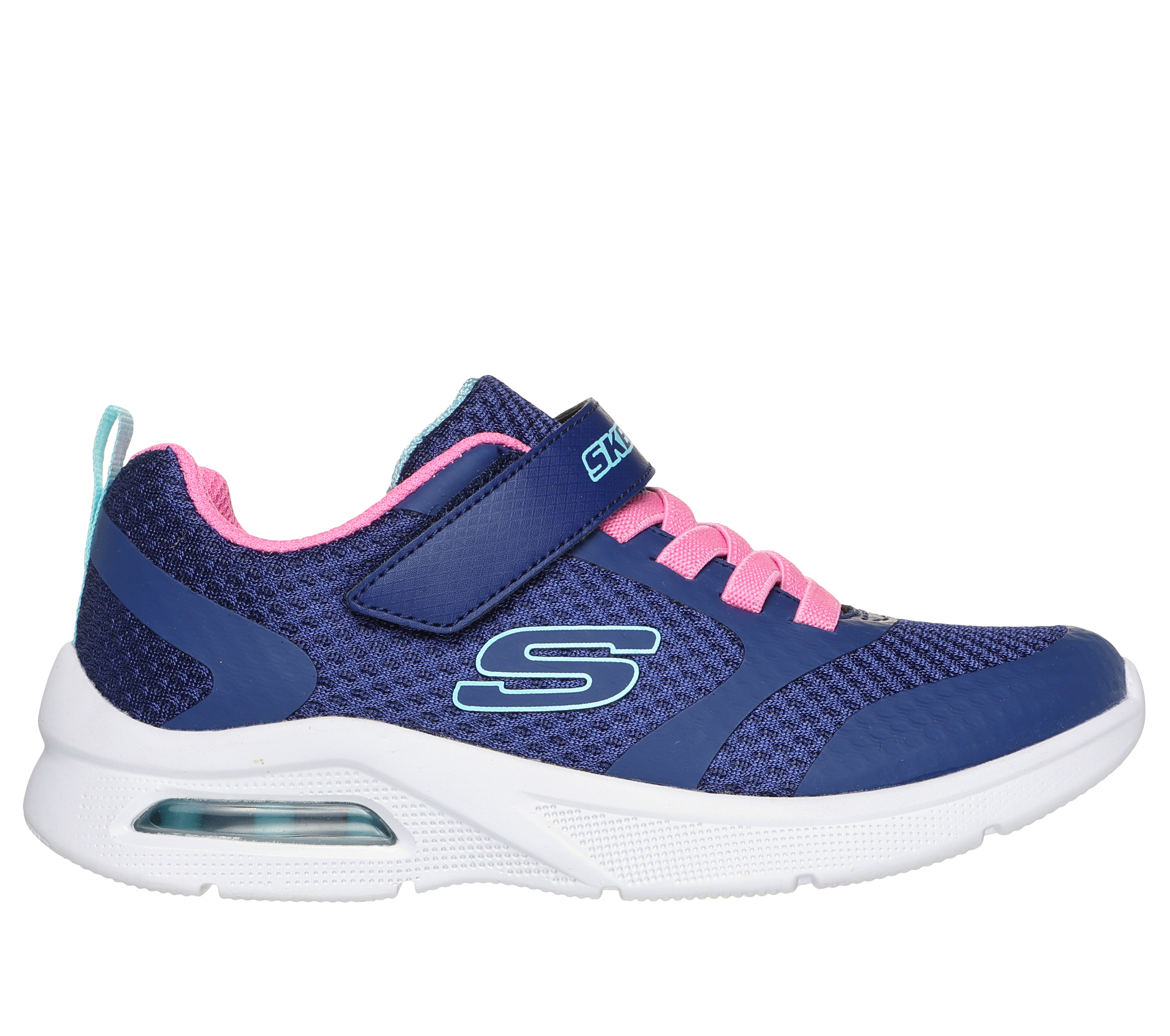 Girls navy sketchers sale