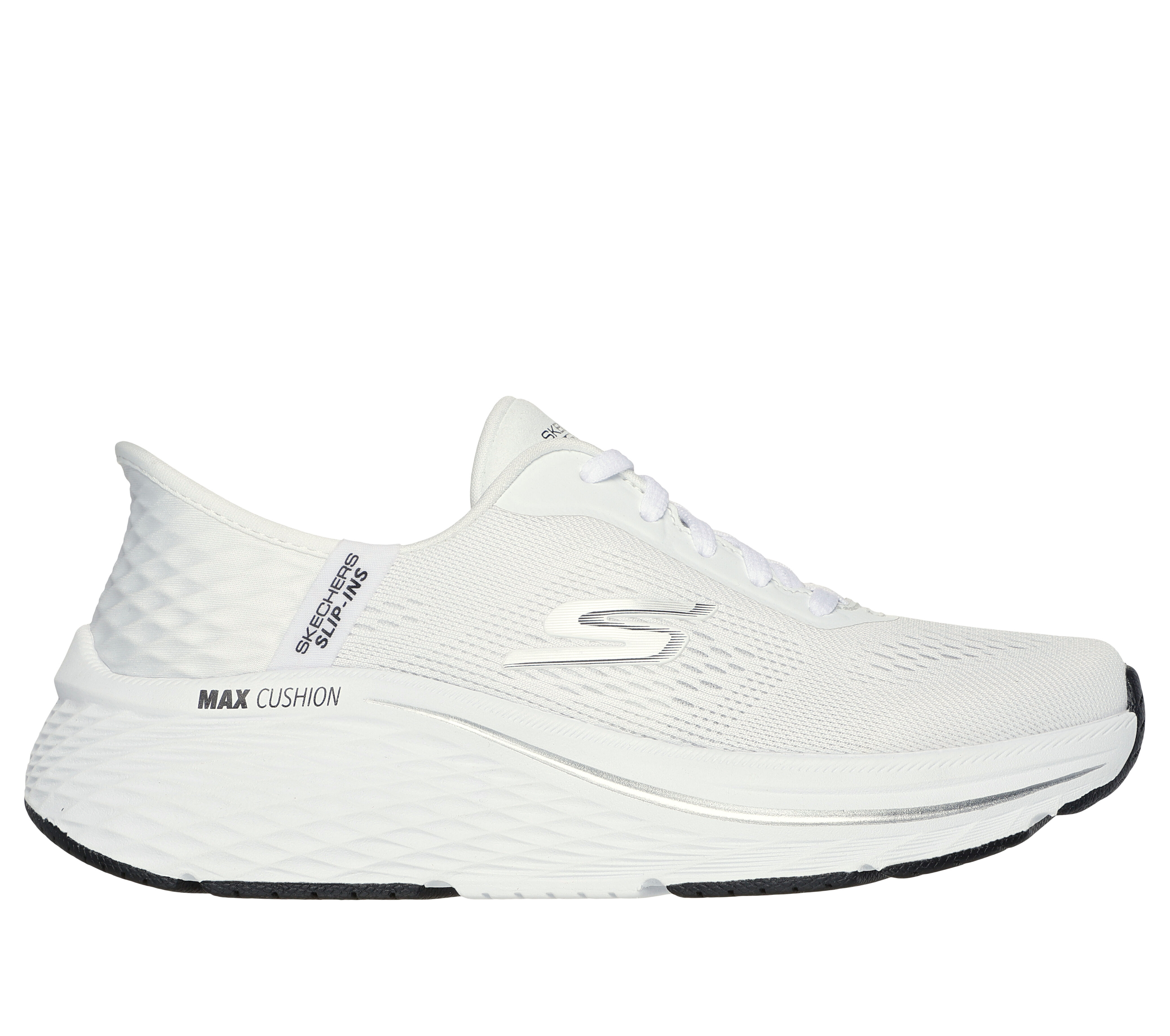 Skechers white slip on sneakers new arrivals