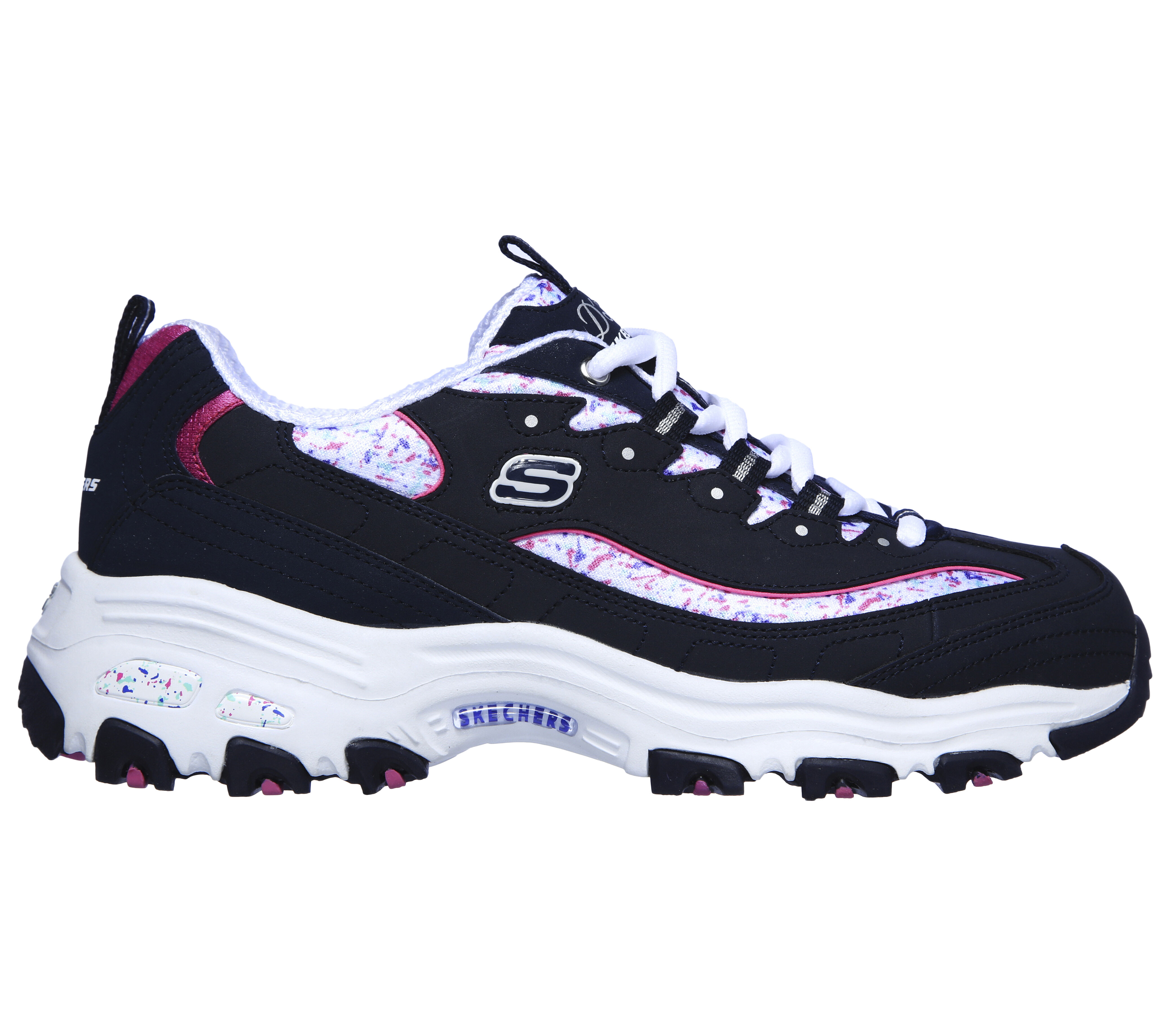 skechers d lites purple