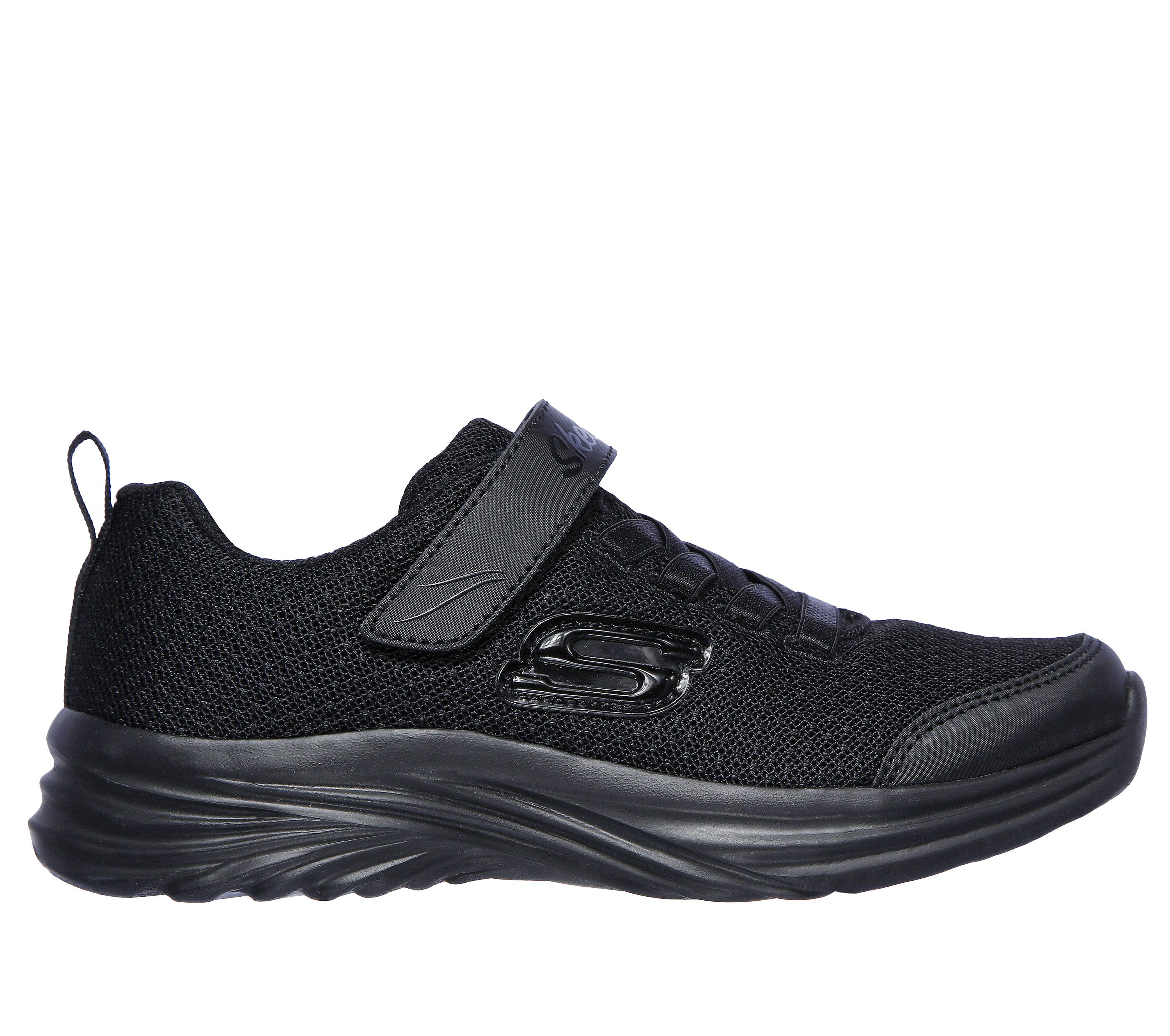 sketchers kids black