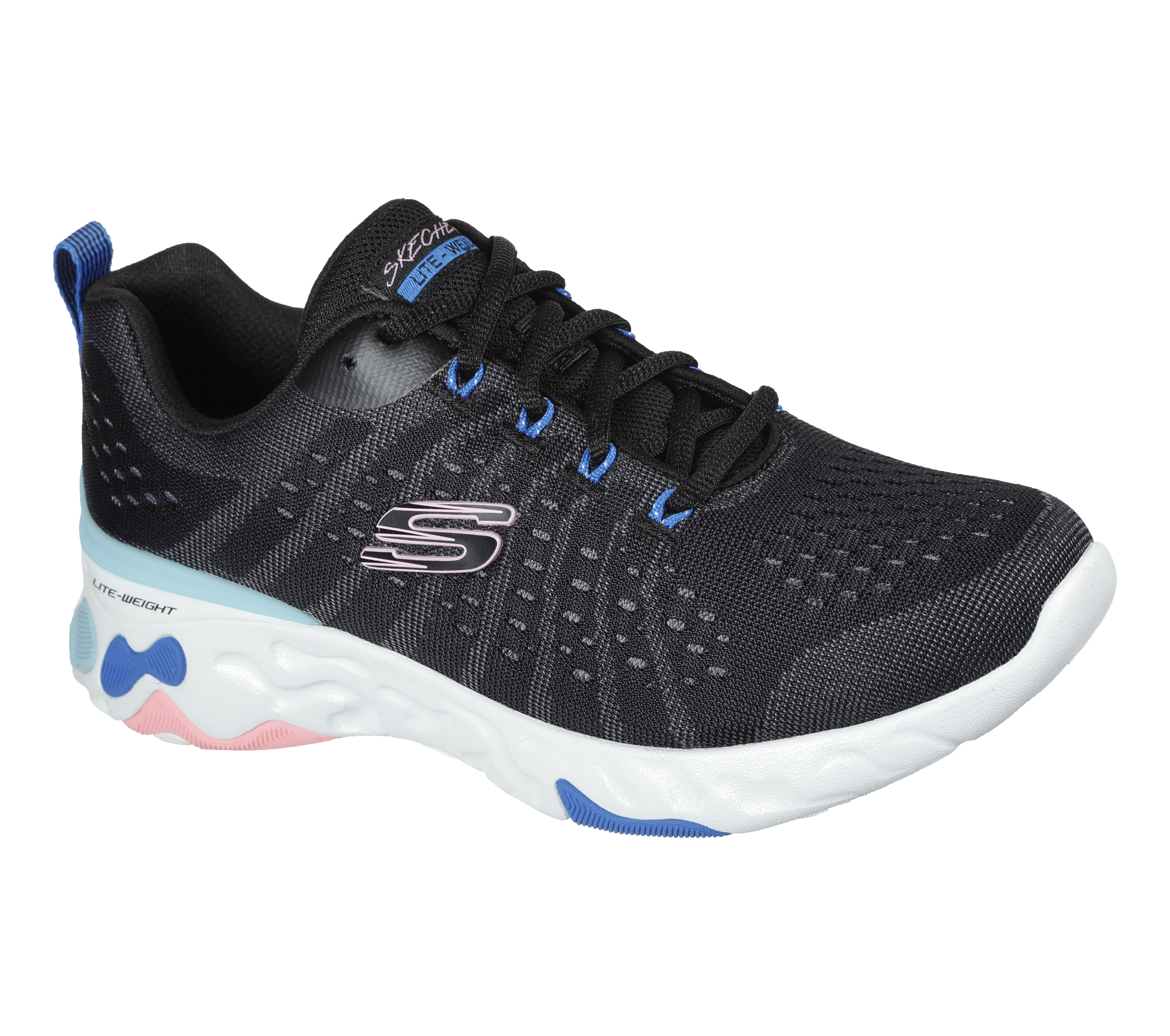 skechers black multi