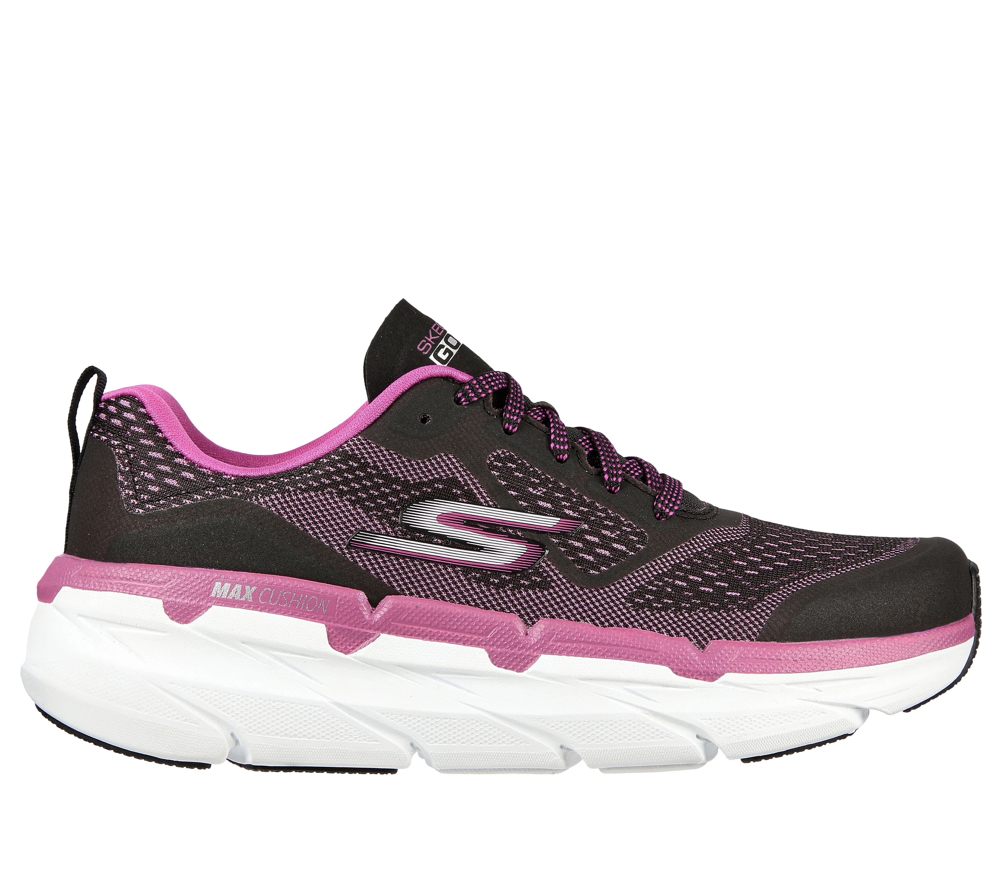 Skechers Women's Max Cushioning Premier Black 7.0 Wide