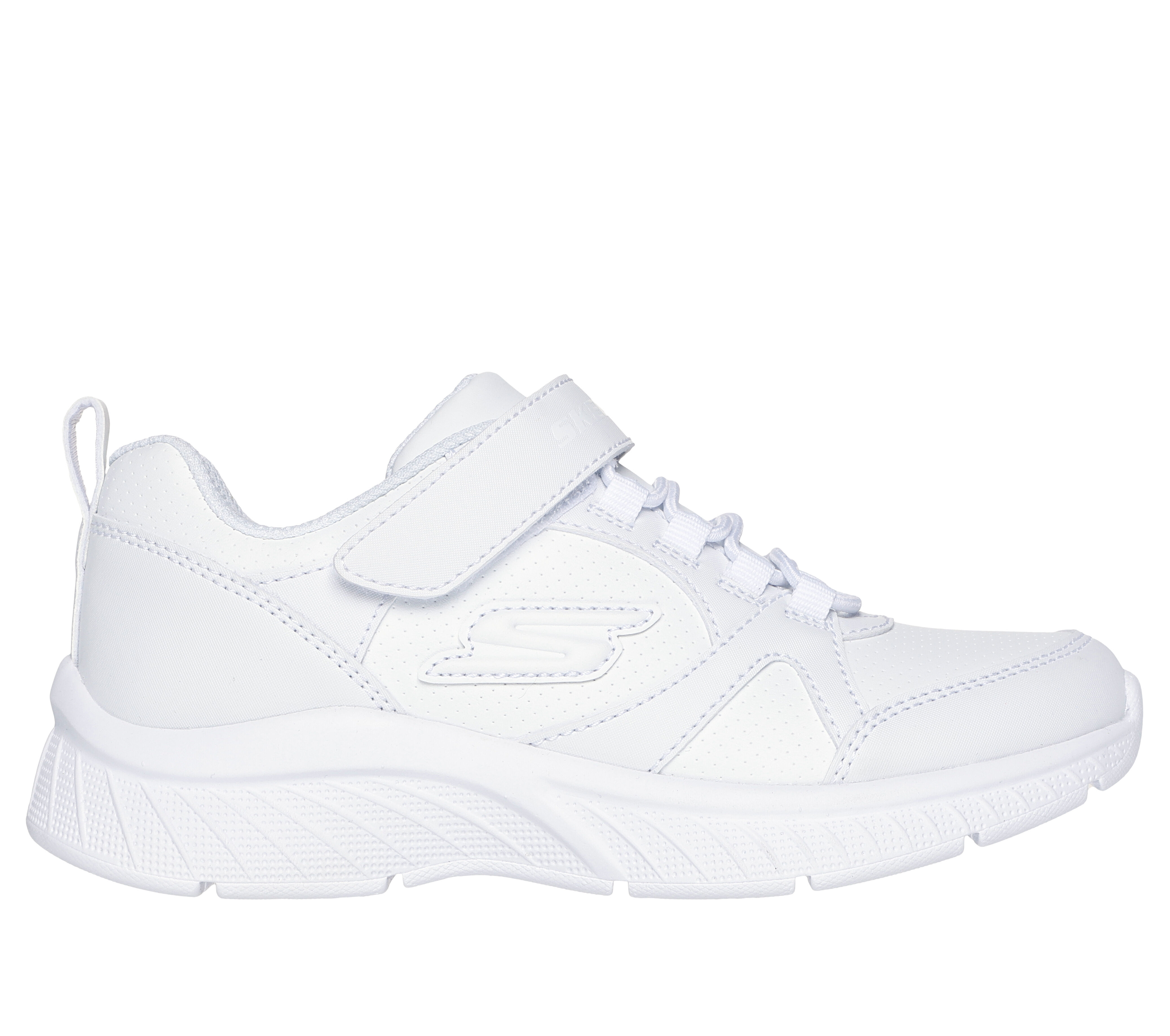 Skechers white rubber shoes cheap