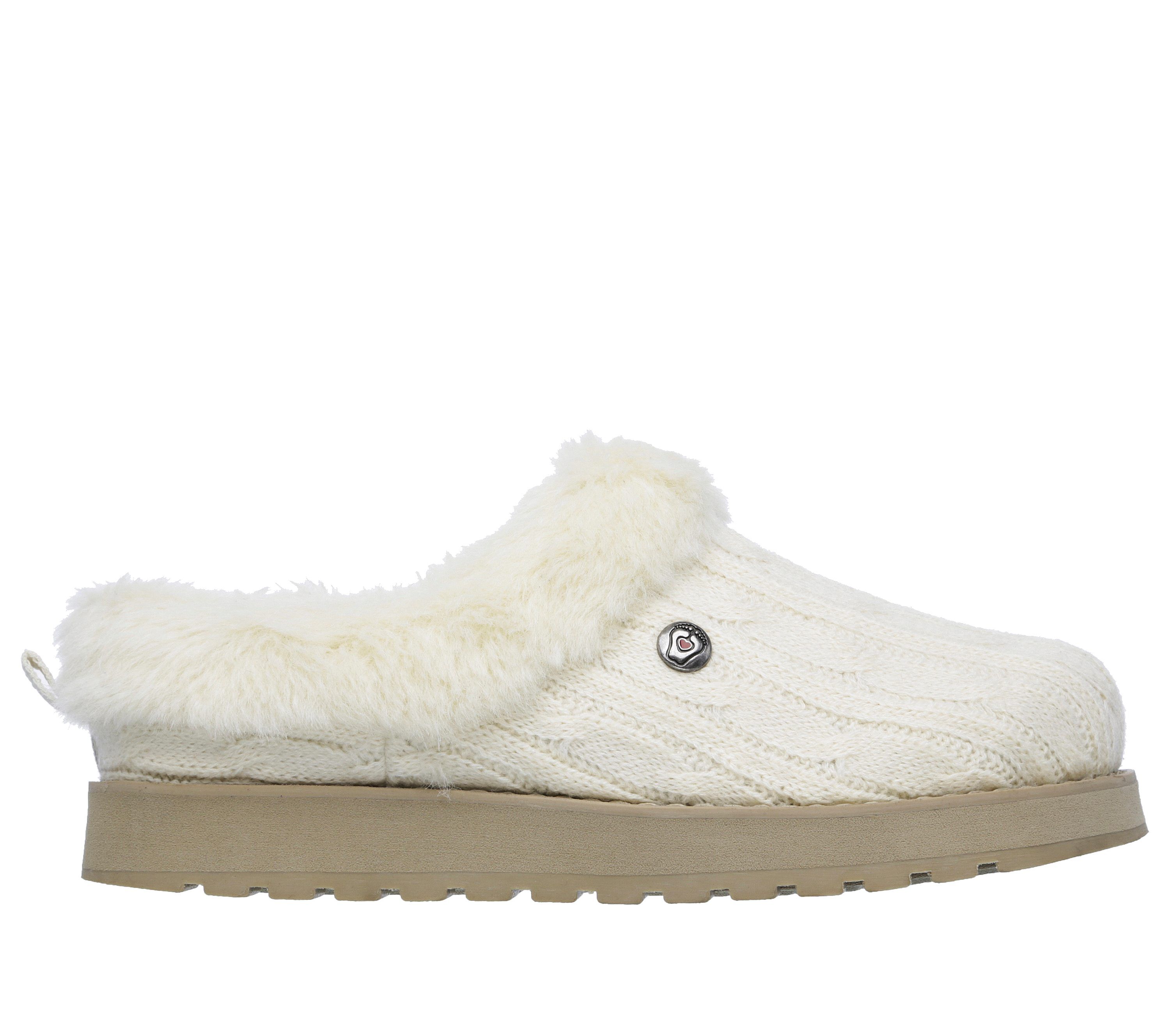 skechers bobs women's keepsakes ice angel slipper