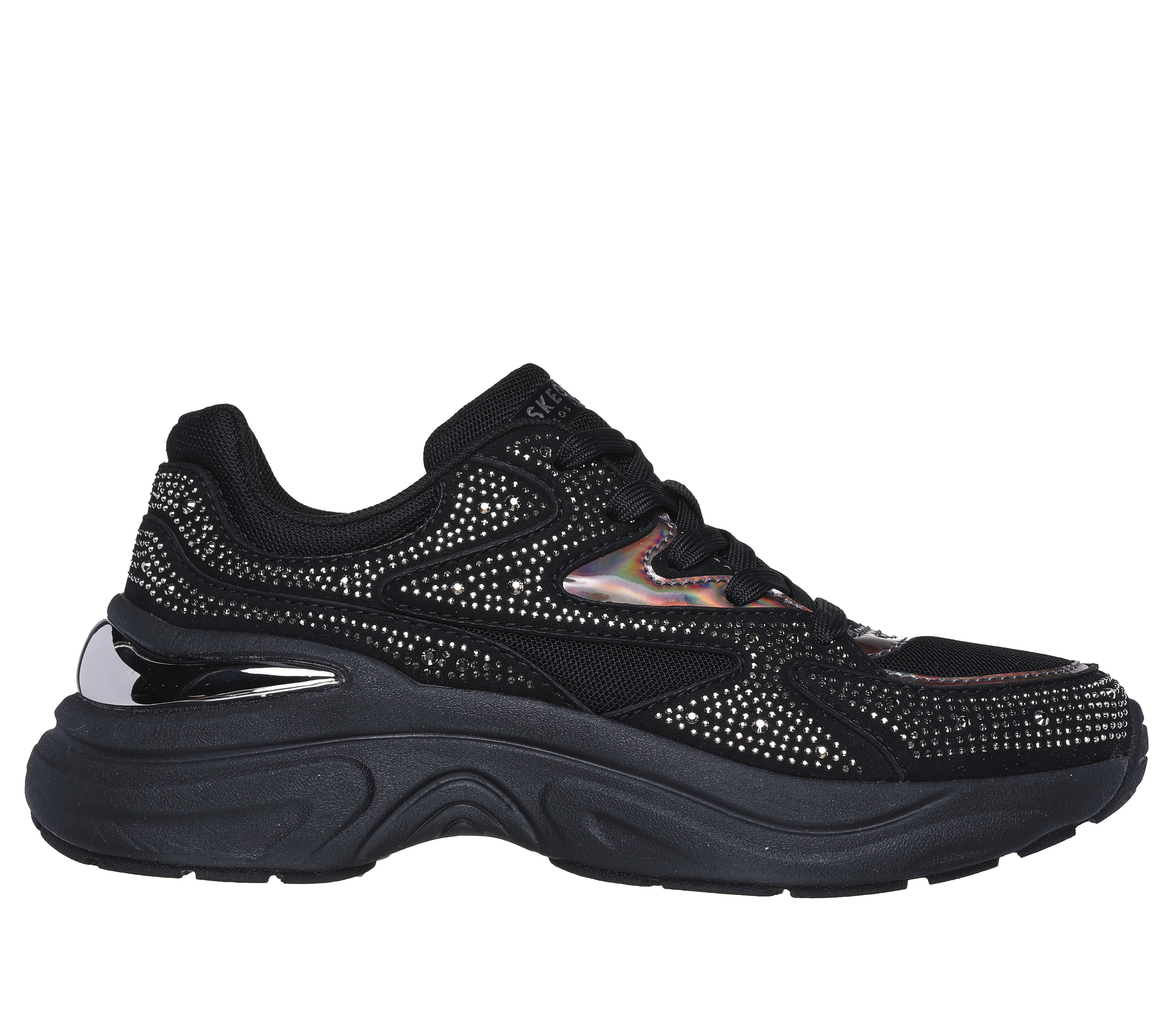 Skechers go walk slip online on mesh sneakers dazzle