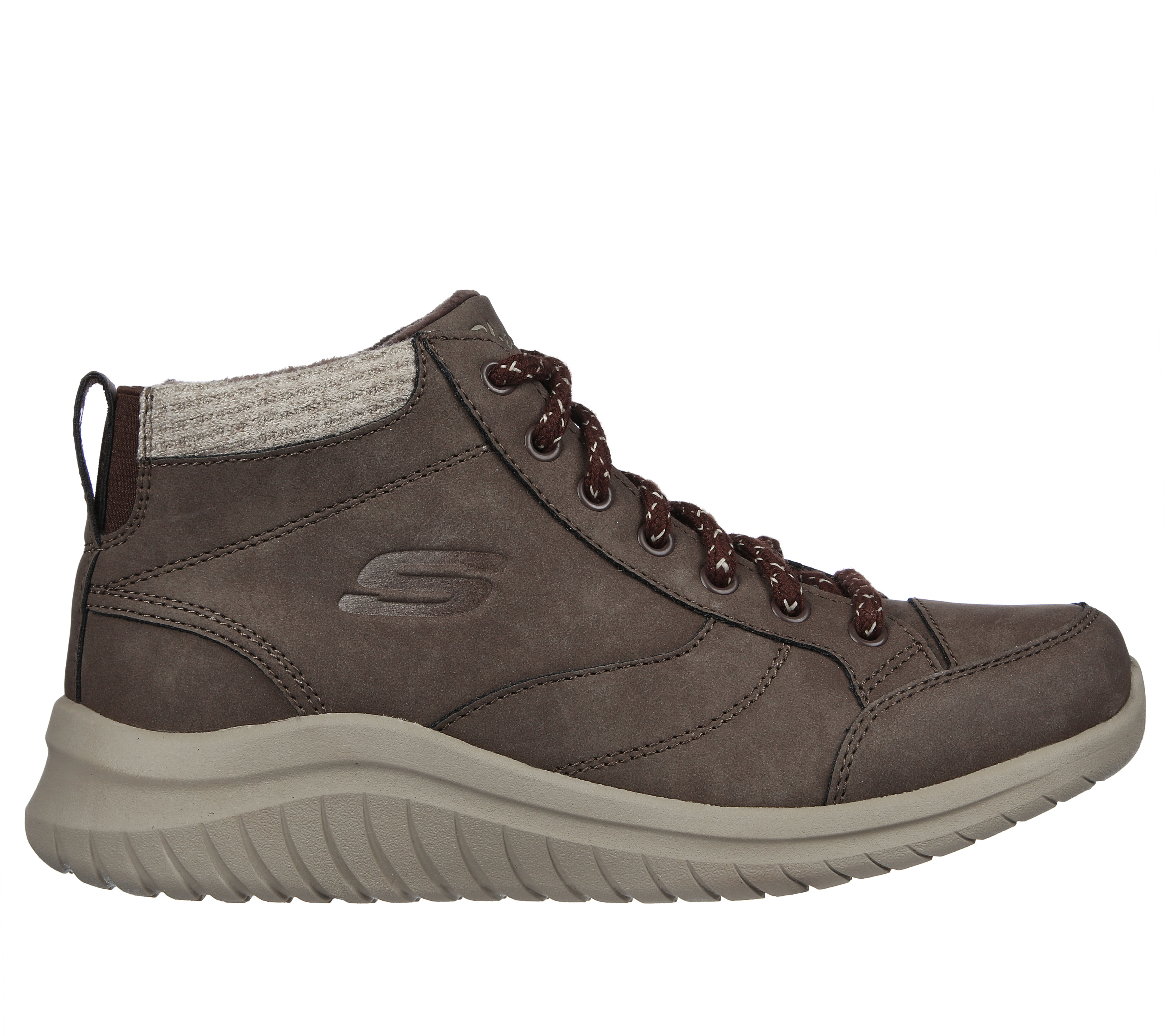 Skechers Women's Ultra Flex 2.0-Social Crew Ankle Boot