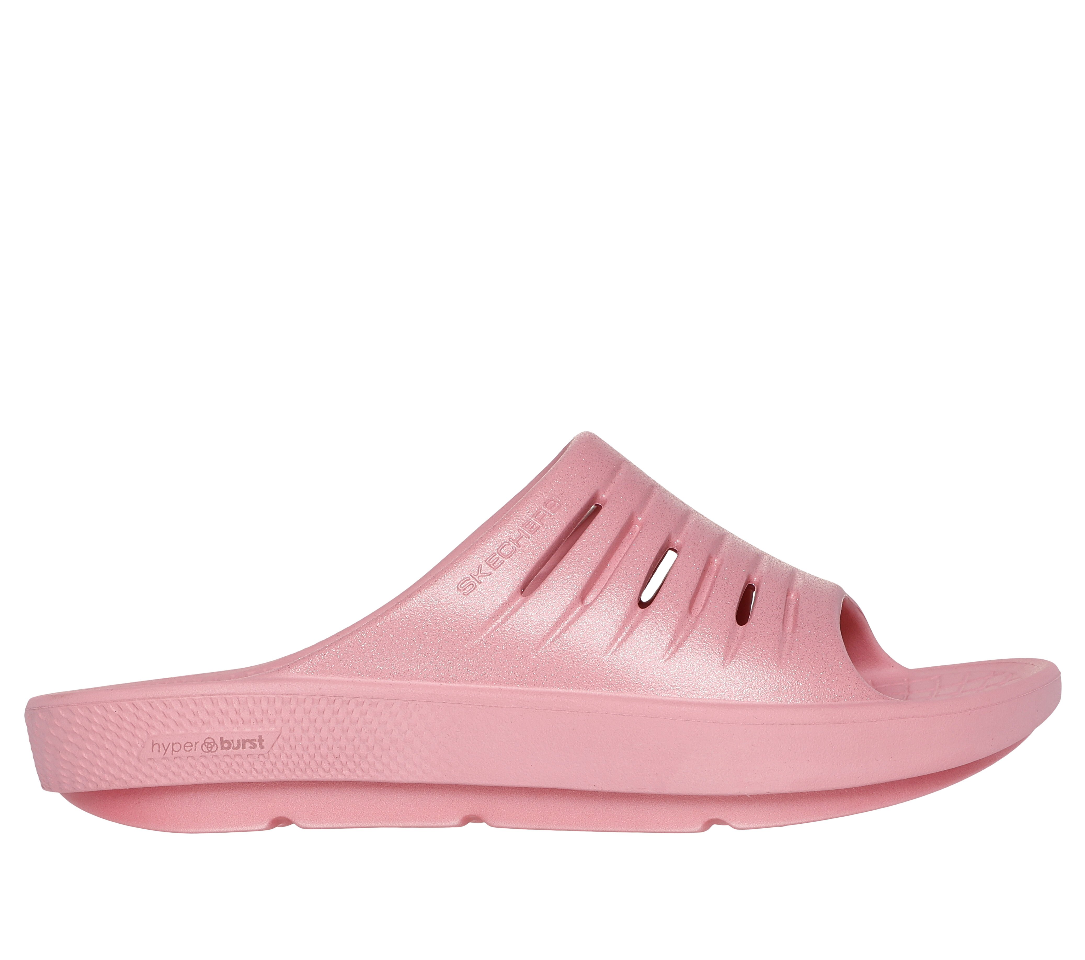 Skechers Go Recover Refresh Washable VeganRecovery Sandal Size 9 Medium Rose