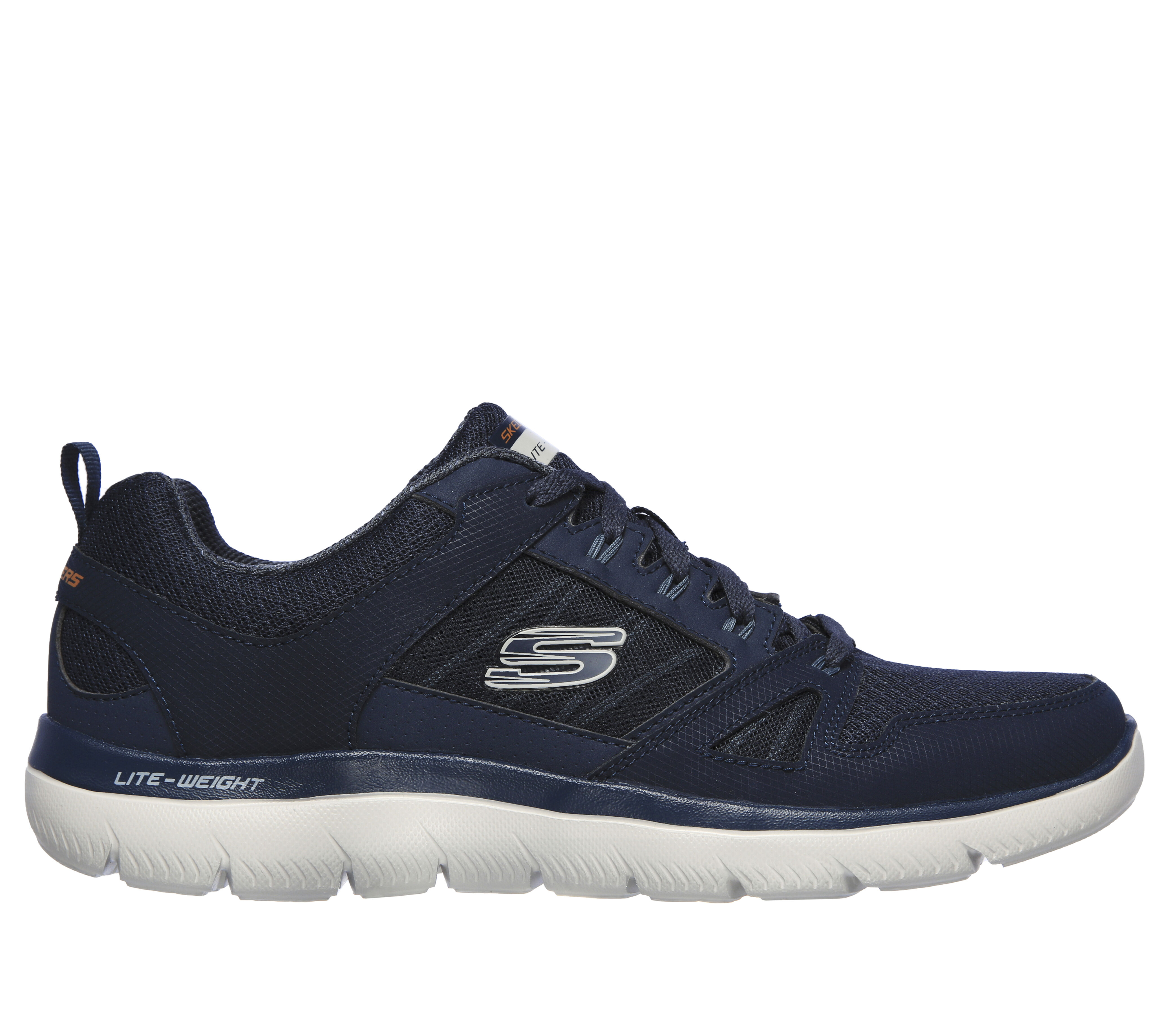 skechers air cooled memory foam mens sneakers