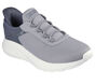 Skechers Slip-ins: BOBS Sport Squad Chaos, GRAY, large image number 4
