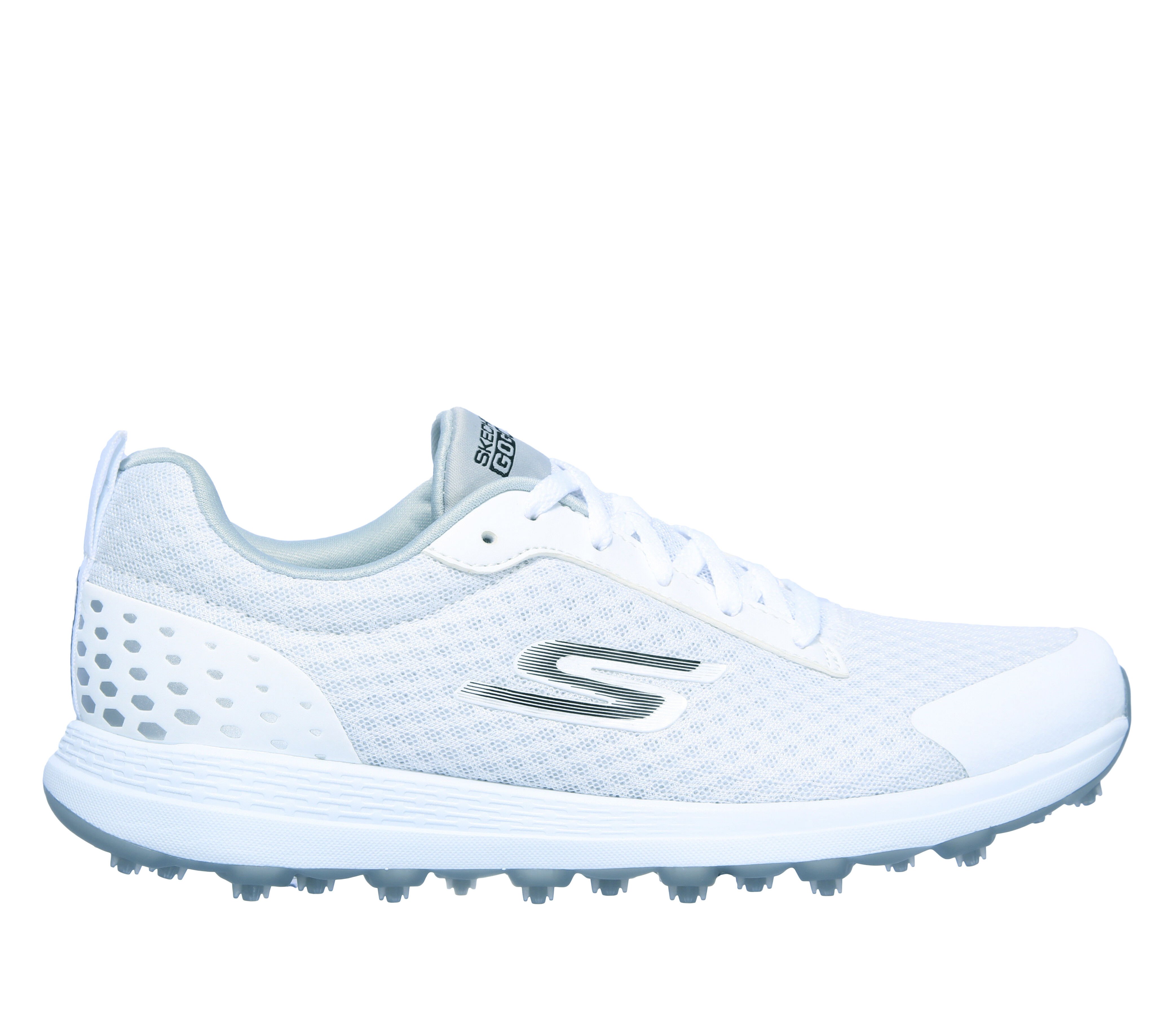 Skechers goga max silver hotsell