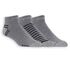 3 Pack Low Cut Terry Trainer Work Socks, GRAY, swatch