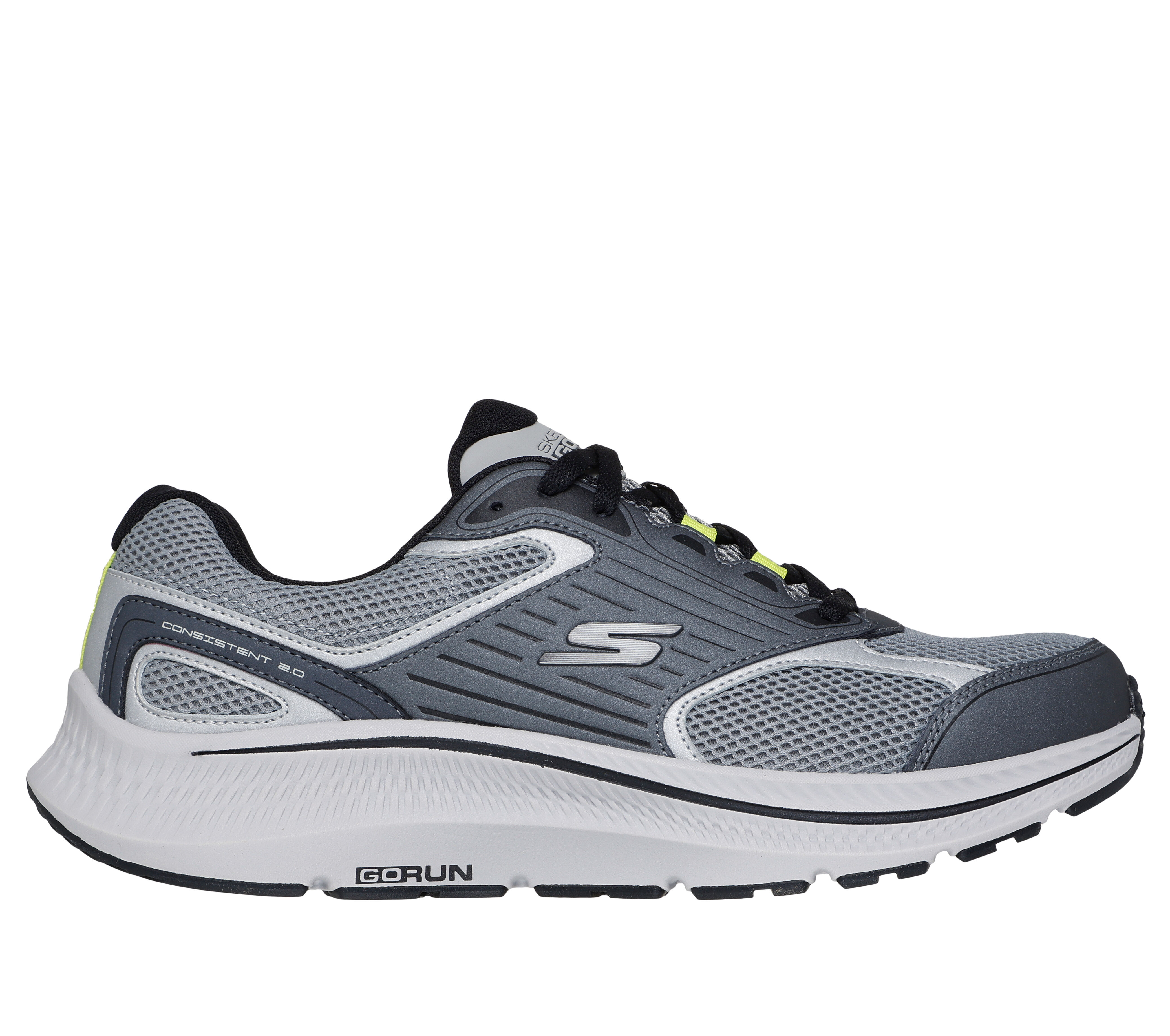 GO RUN Consistent 2.0 Silver Wolf SKECHERS