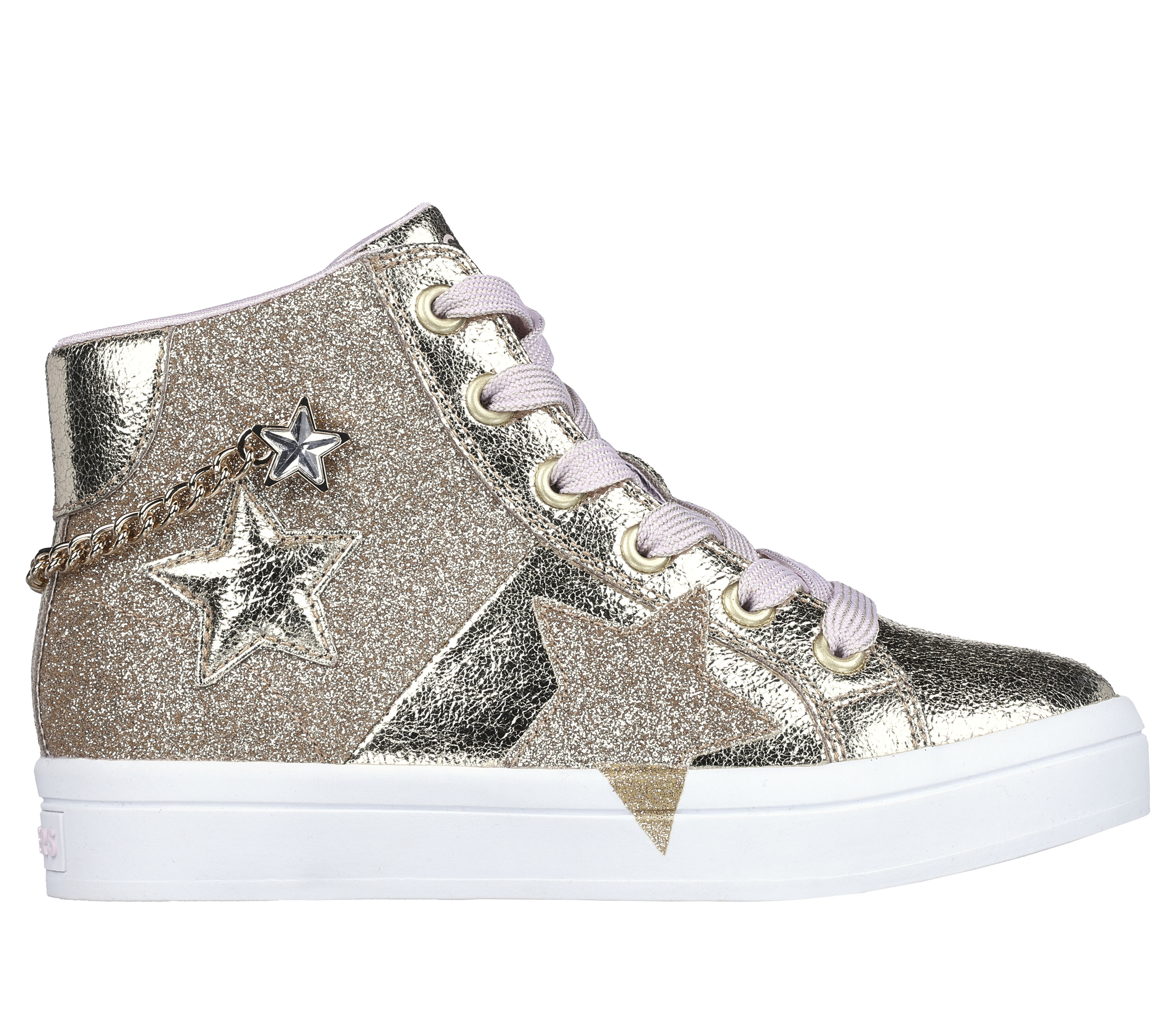 Skechers Girl s Hi lite Stellar Shine Sneaker