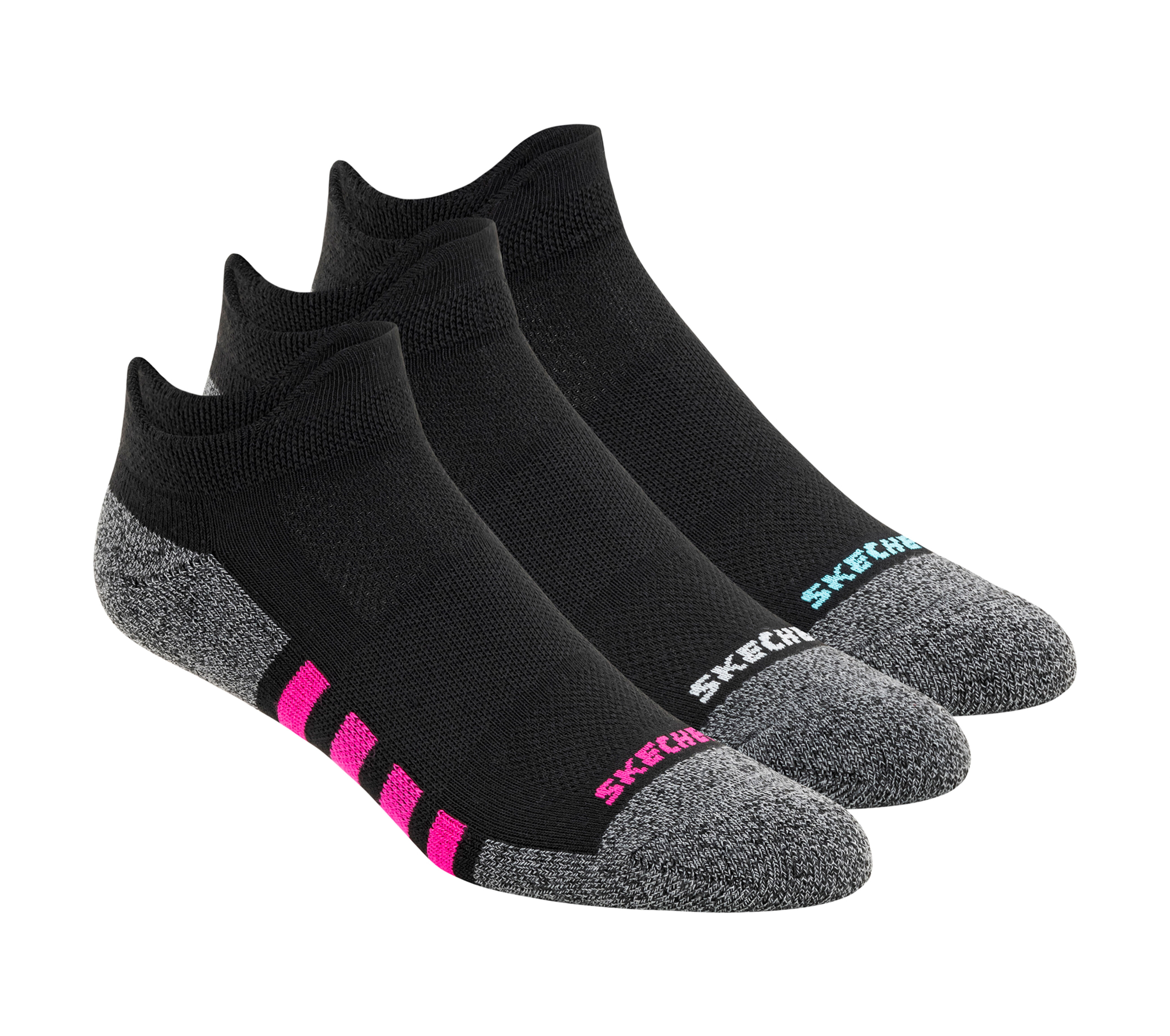 Work: Lowcut Heel Tab Socks - 3 Pack