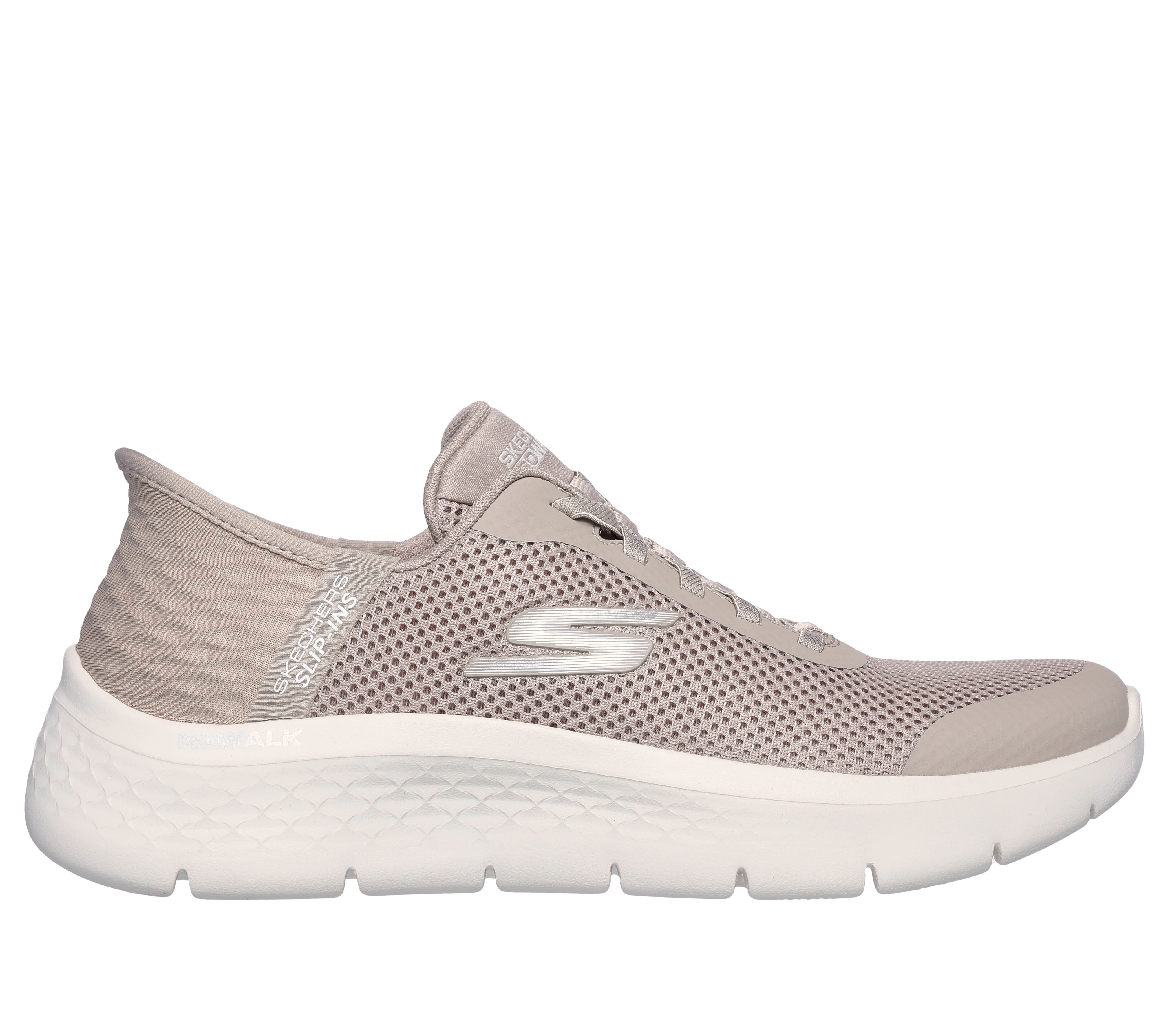 Skechers Performance Slip ins Go Walk Flex Grand Entry 9 Women s Taupe