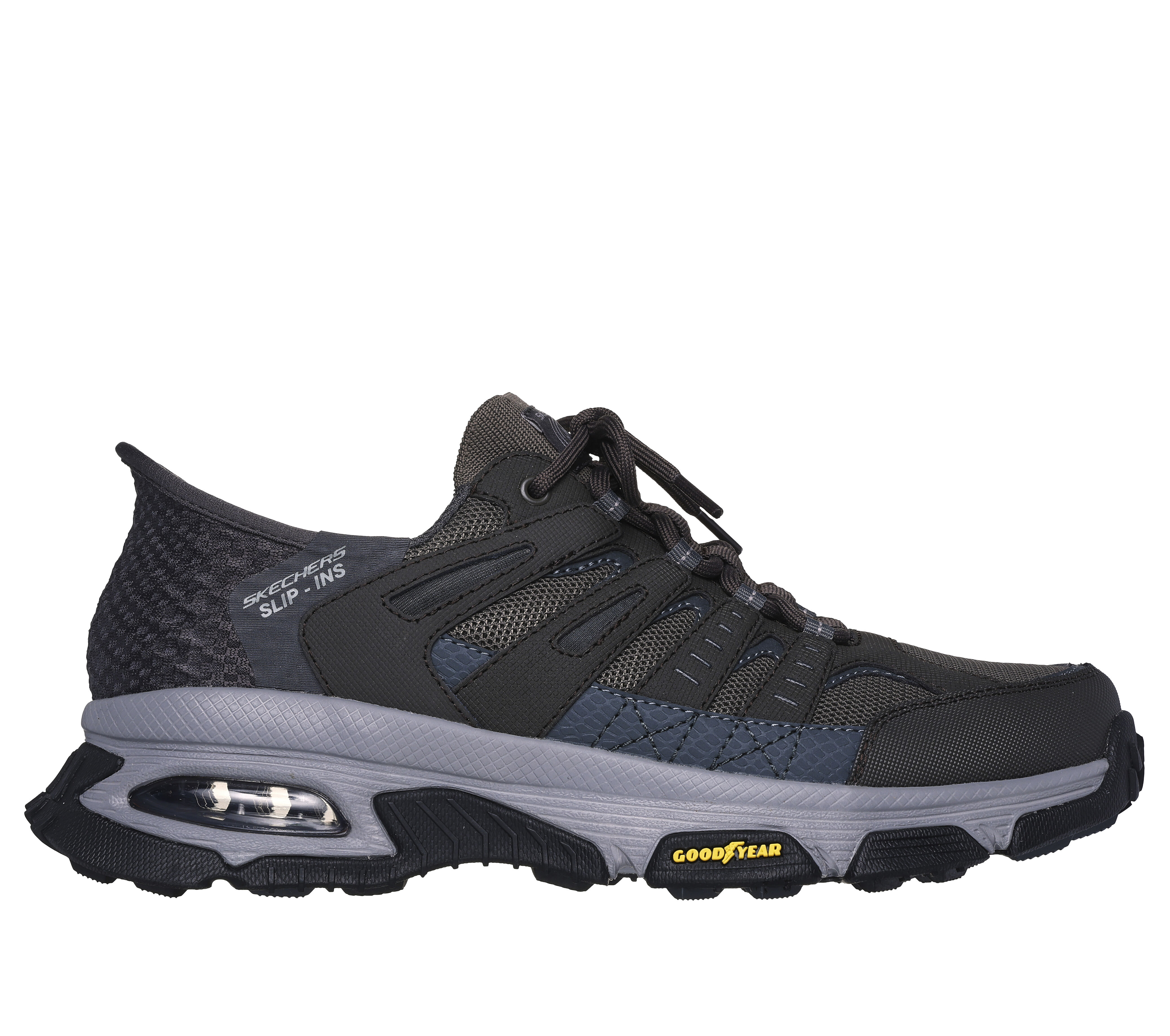 Skechers slip on mens hiking shoes sale