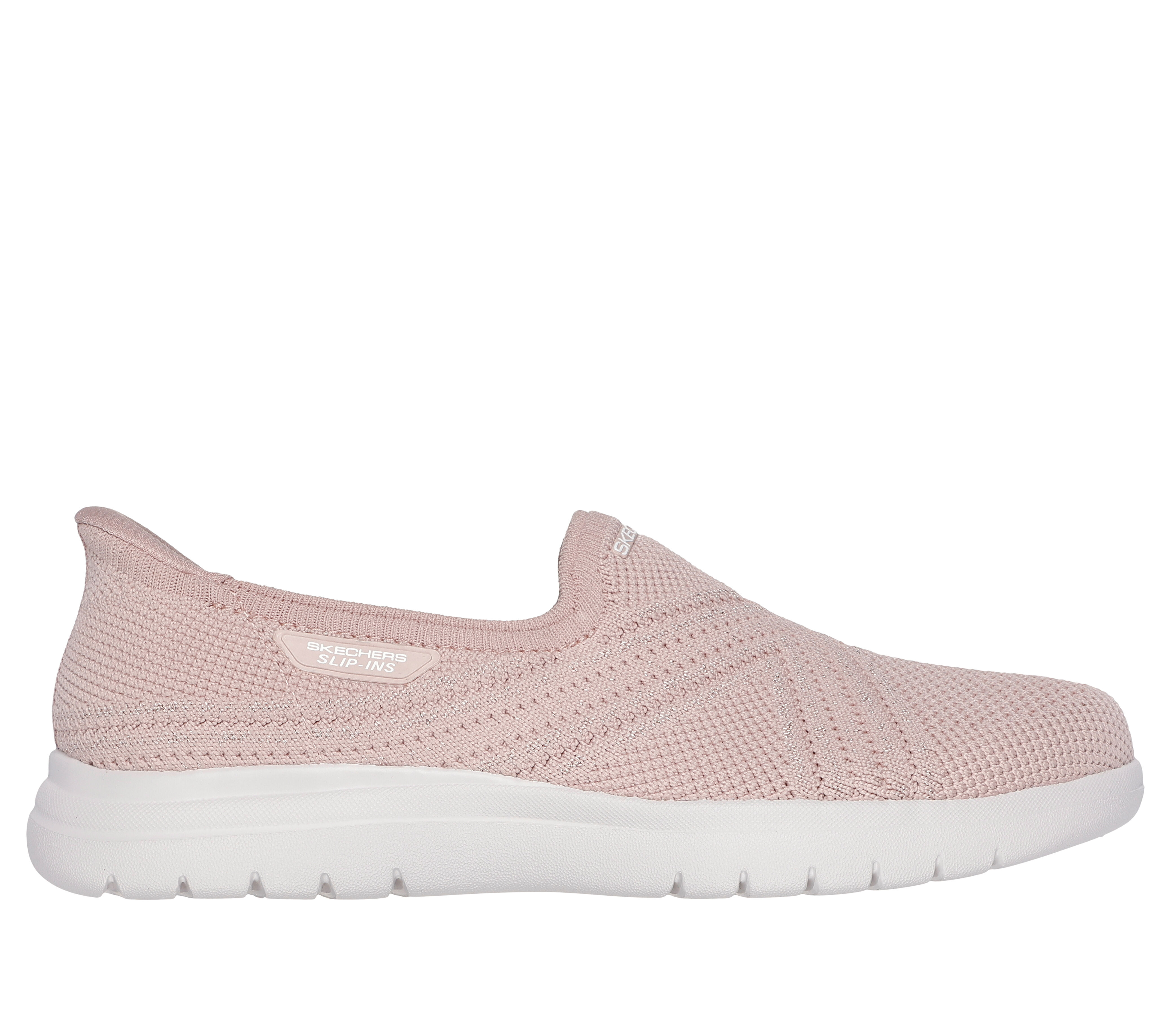 Blush pink skechers on sale