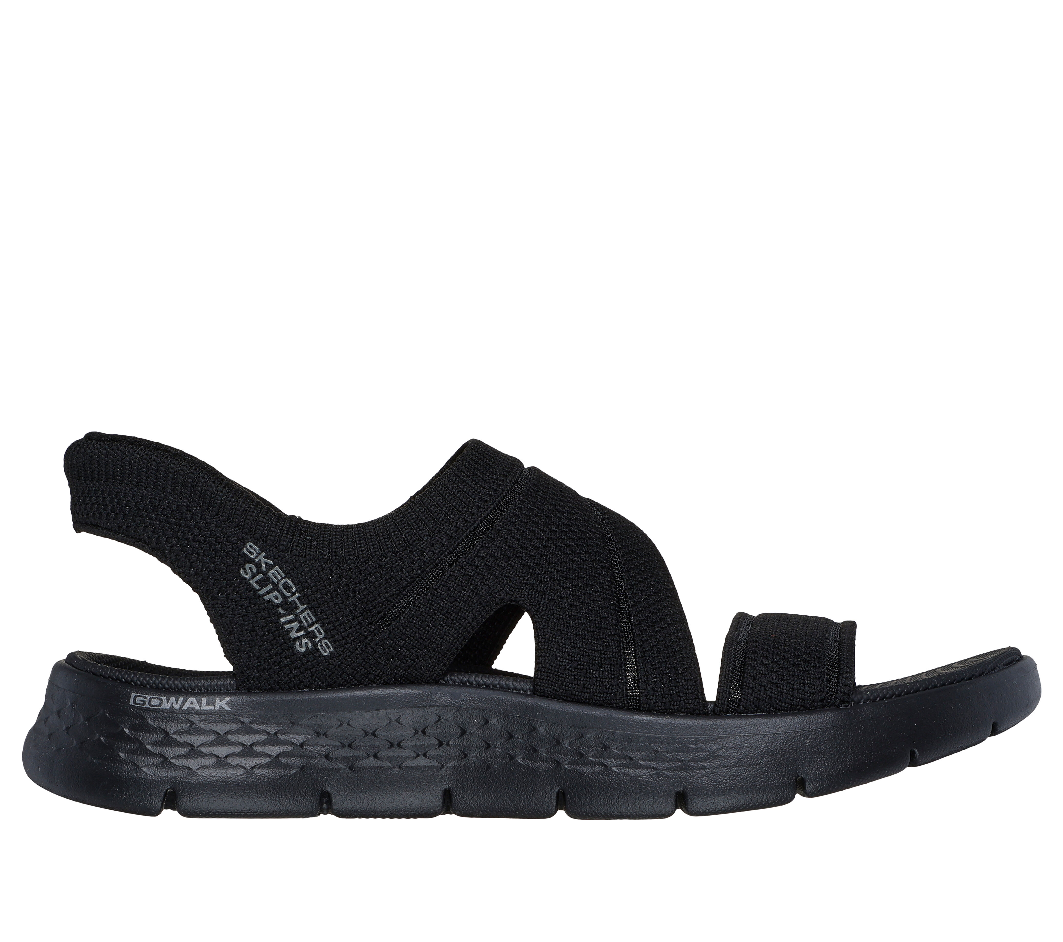 Skechers textured strappy sandals on sale