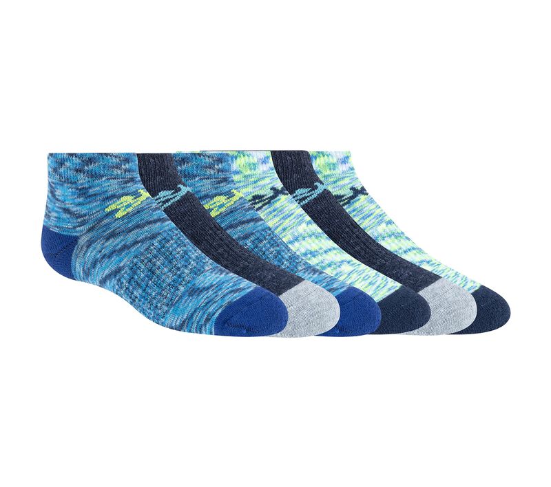Dye SKECHERS Socks | Cut 6 Pack Space Low