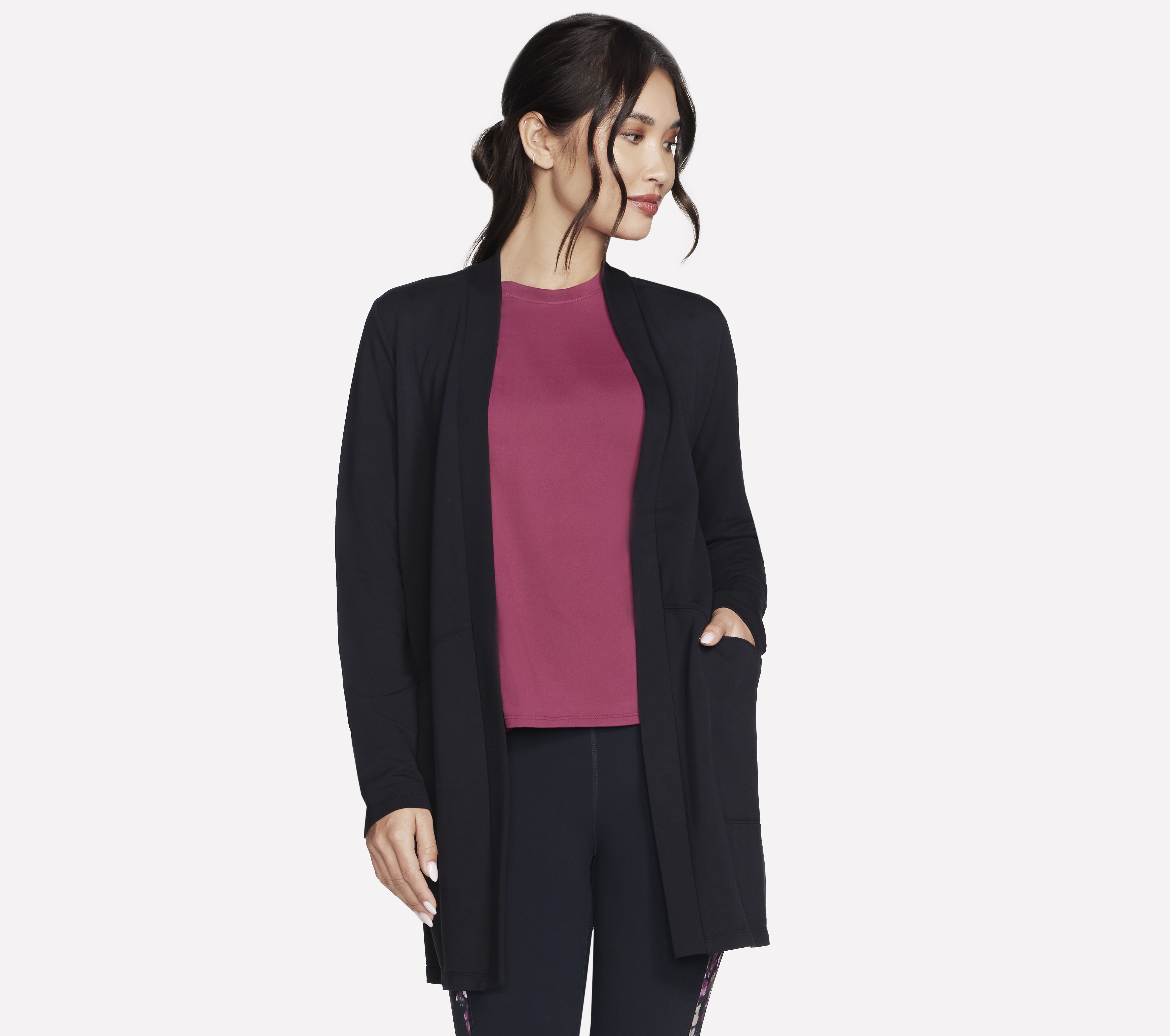 Lounge Cashmere Wrap Cardigan