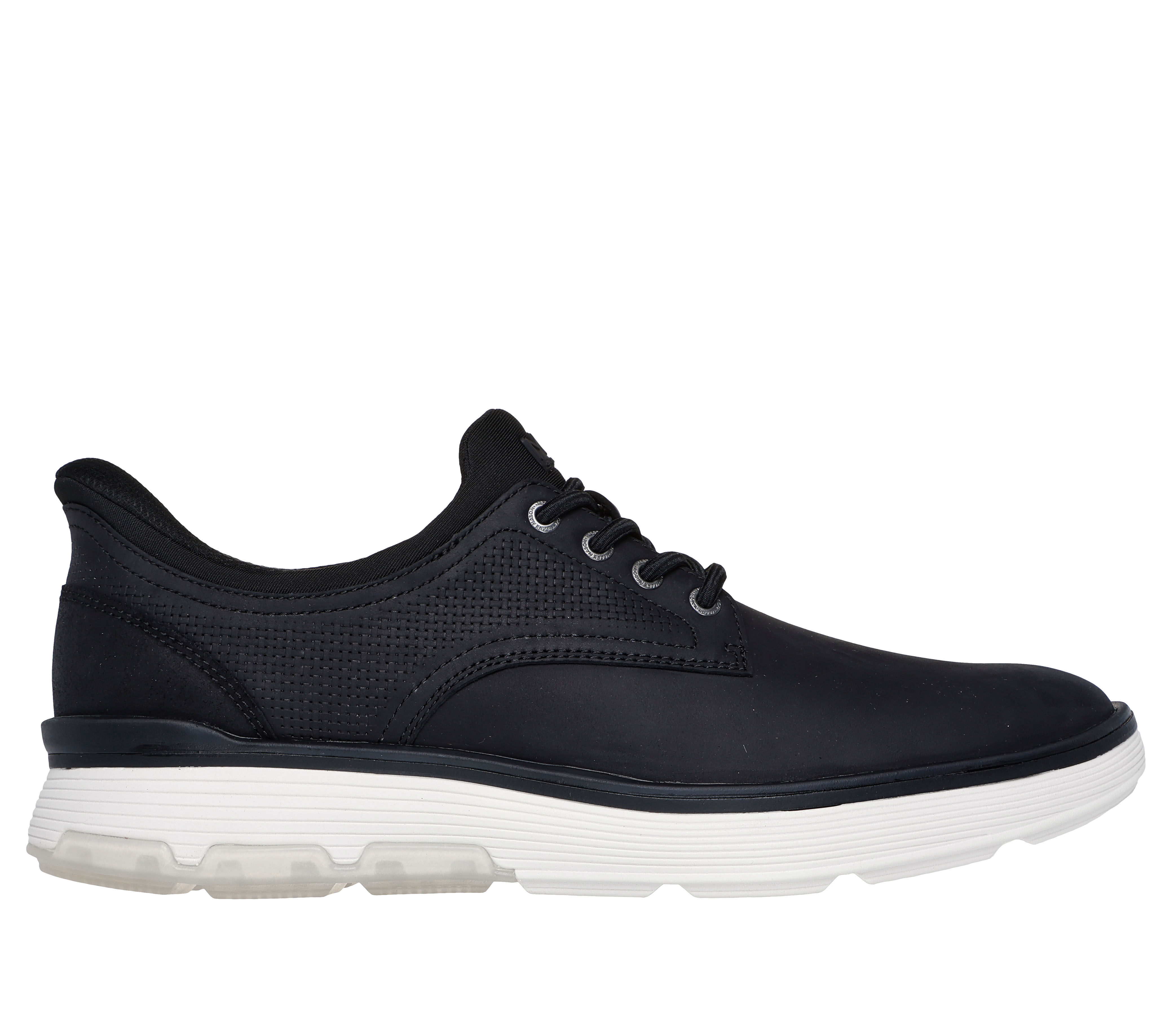 Skechers black oxford shoes on sale