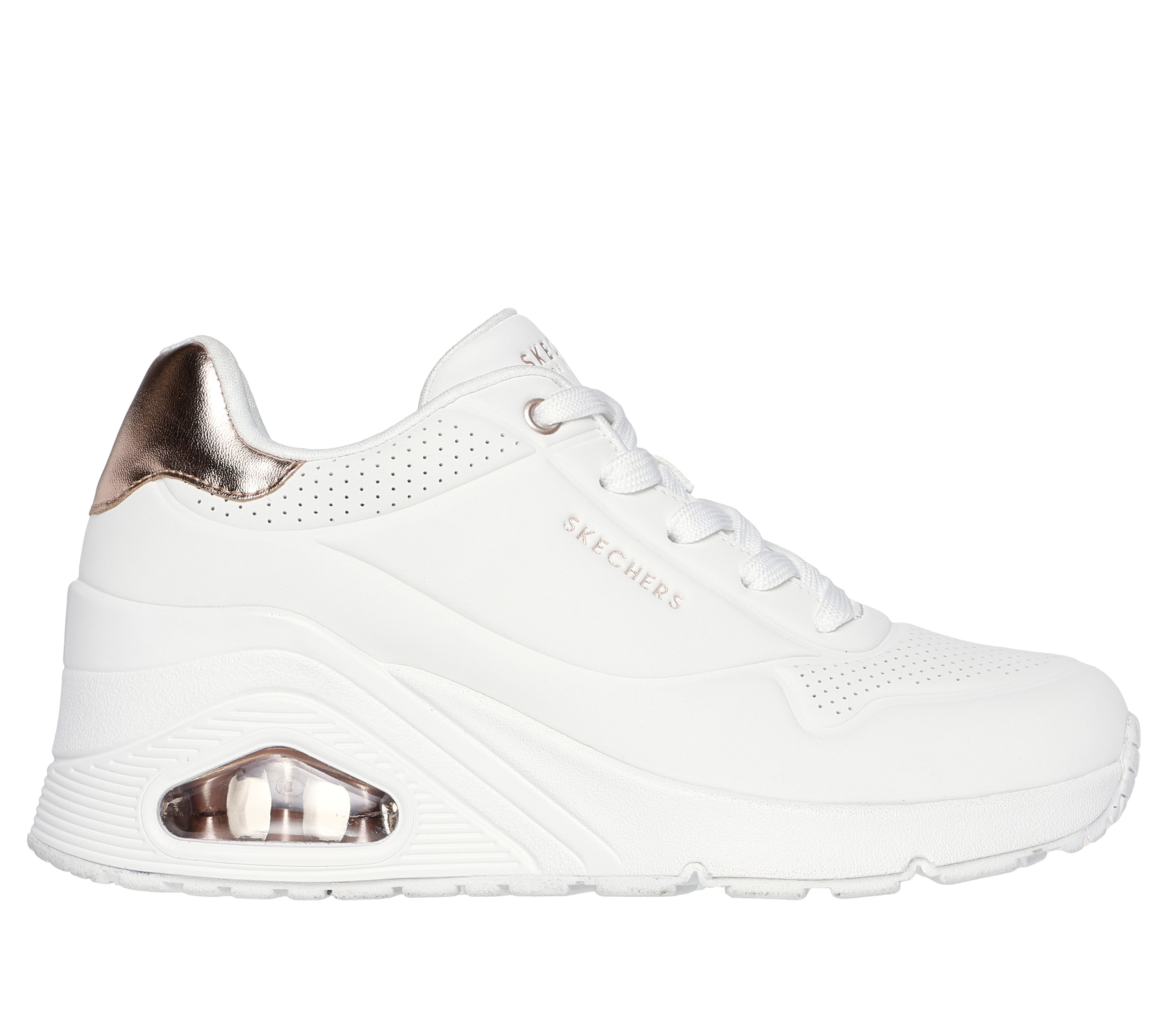 Wedge rubber shoes skechers on sale