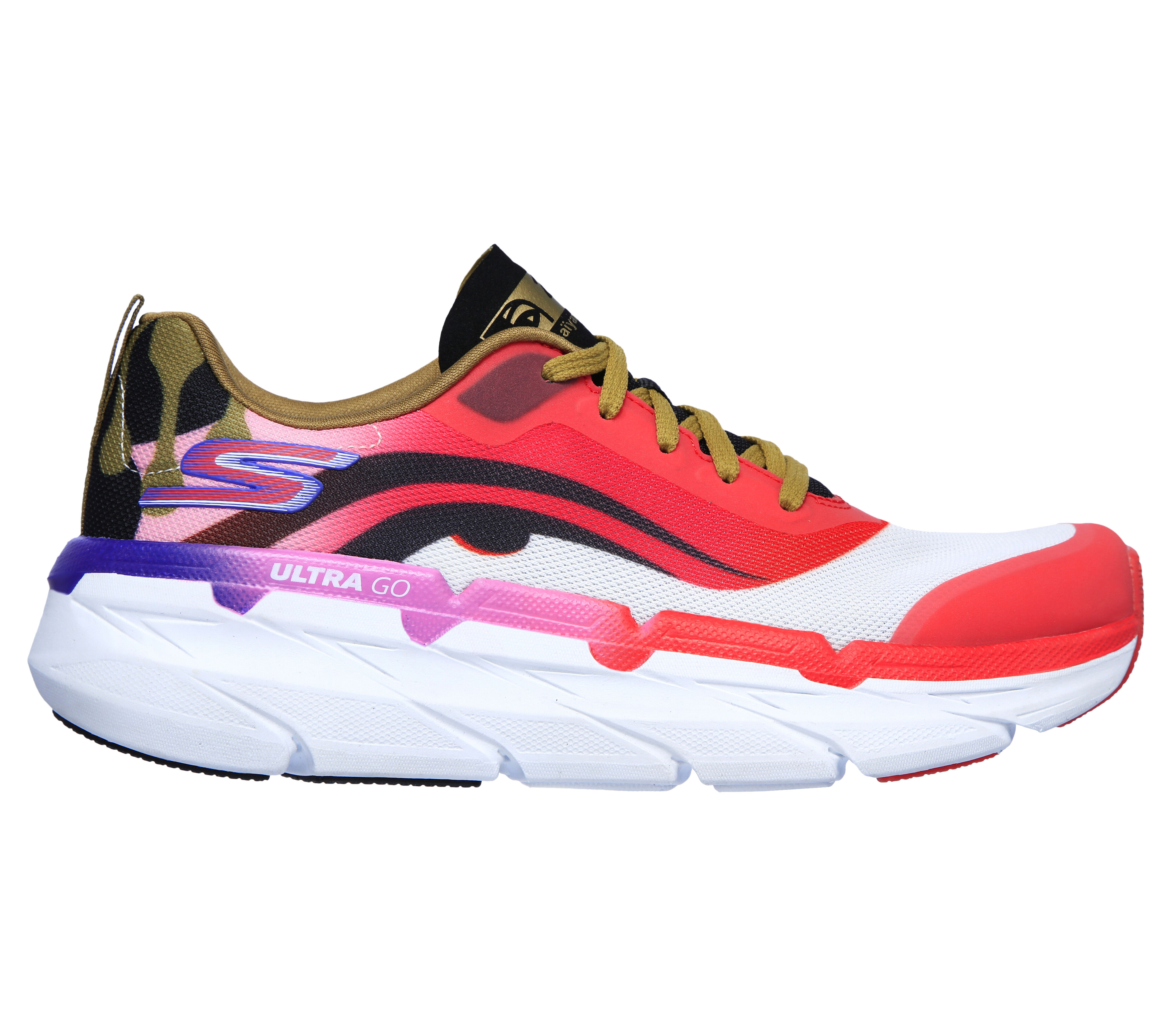skechers platform walking shoes