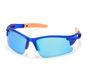 Semi-Rimless Sports Sunglasses, NAVY, large image number 0