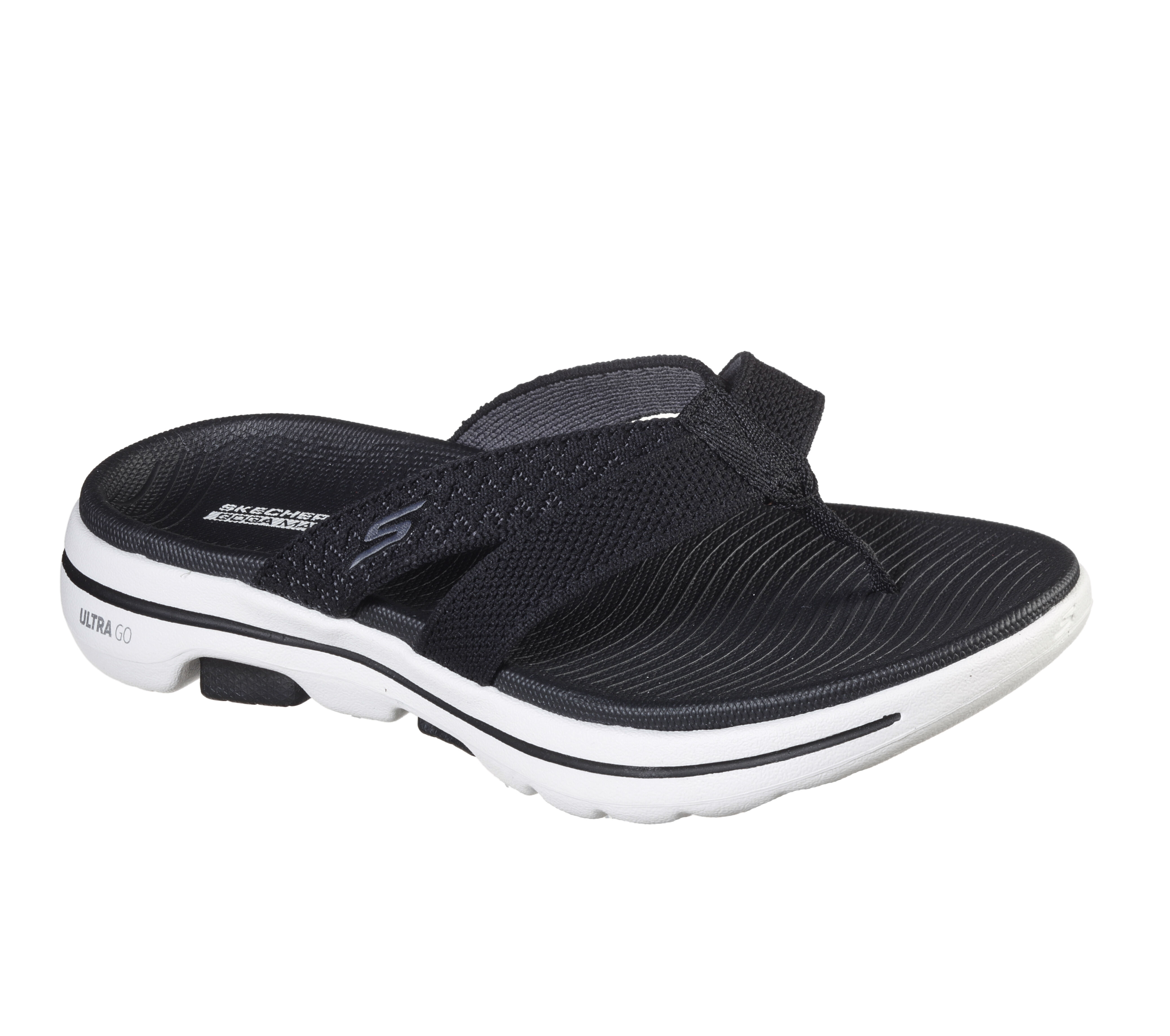 skechers walkers black