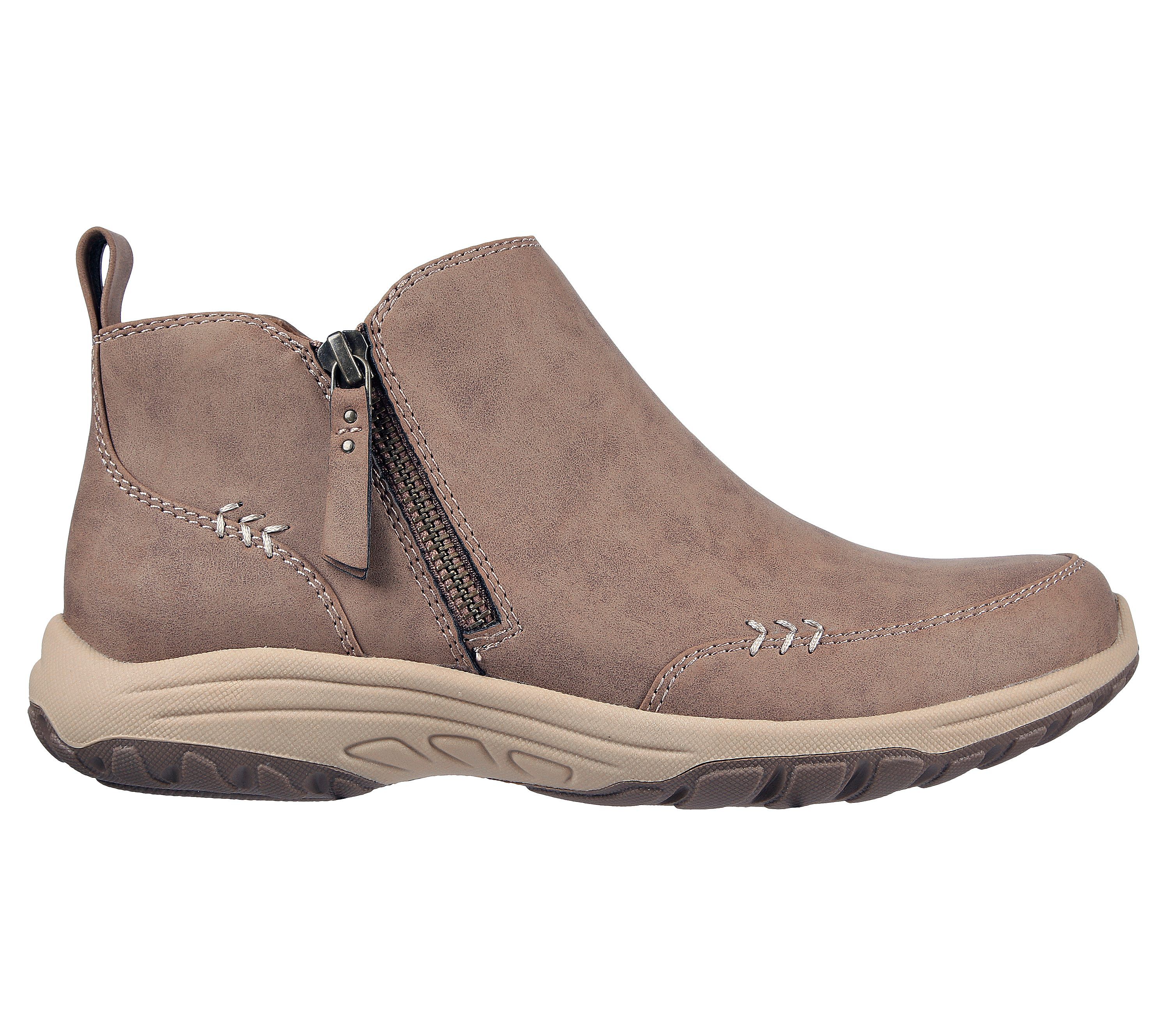 skechers relaxed fit suede ankle boots