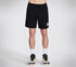 Skechers Basketball: Performance Fleece Short, BLACK, swatch