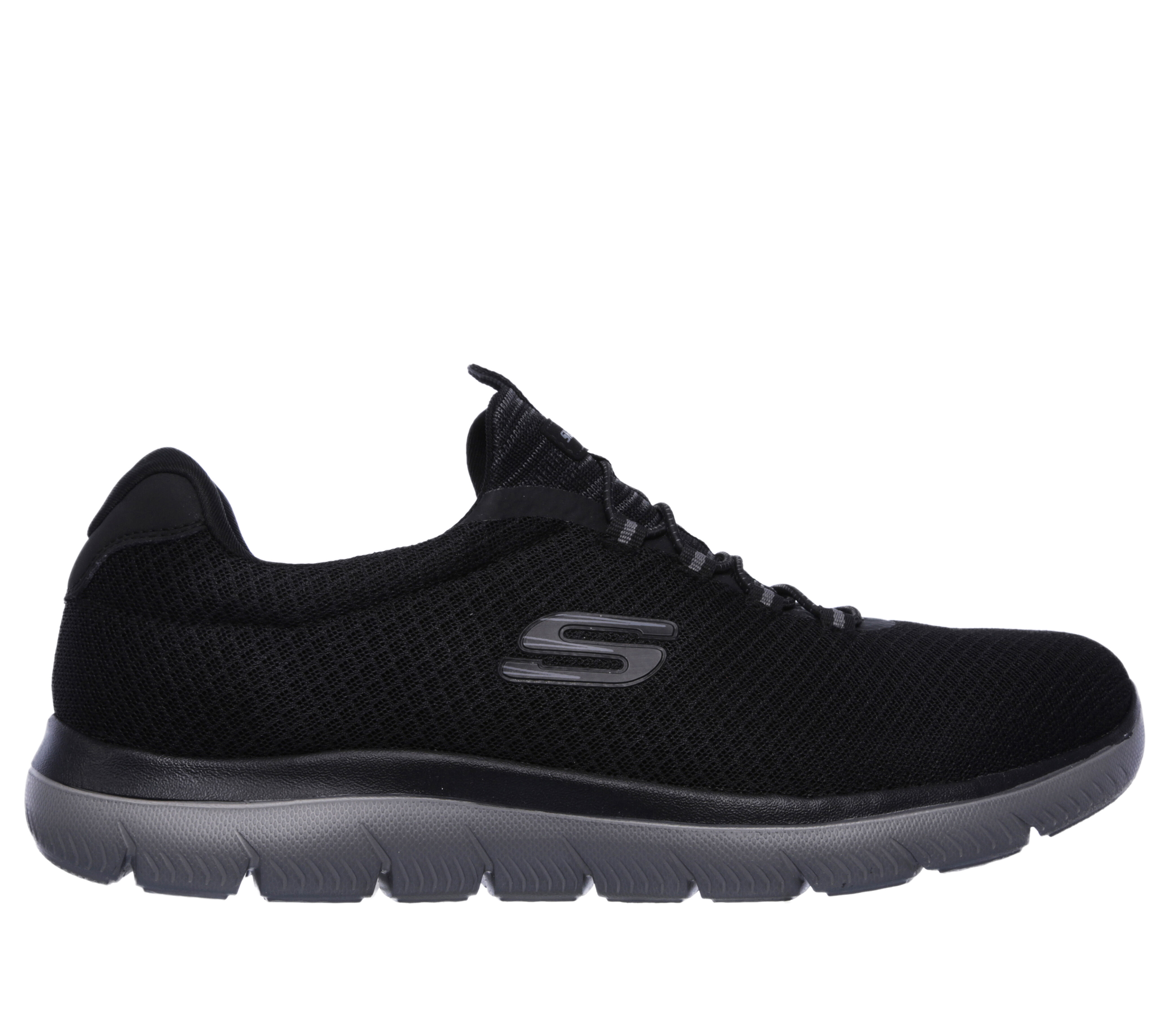 skechers shoes all black