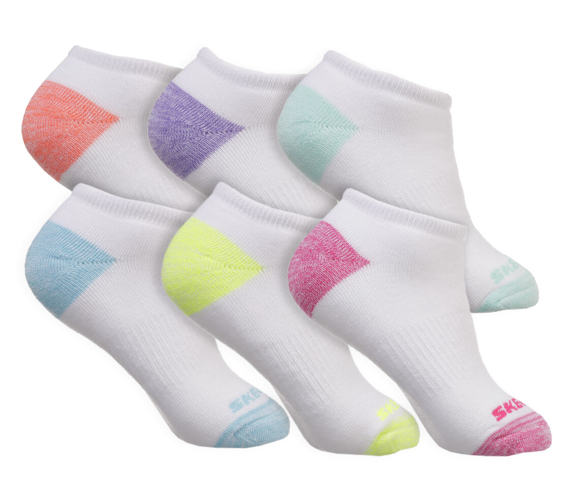Shop the 6 Pack Low Cut Walking Socks | SKECHERS