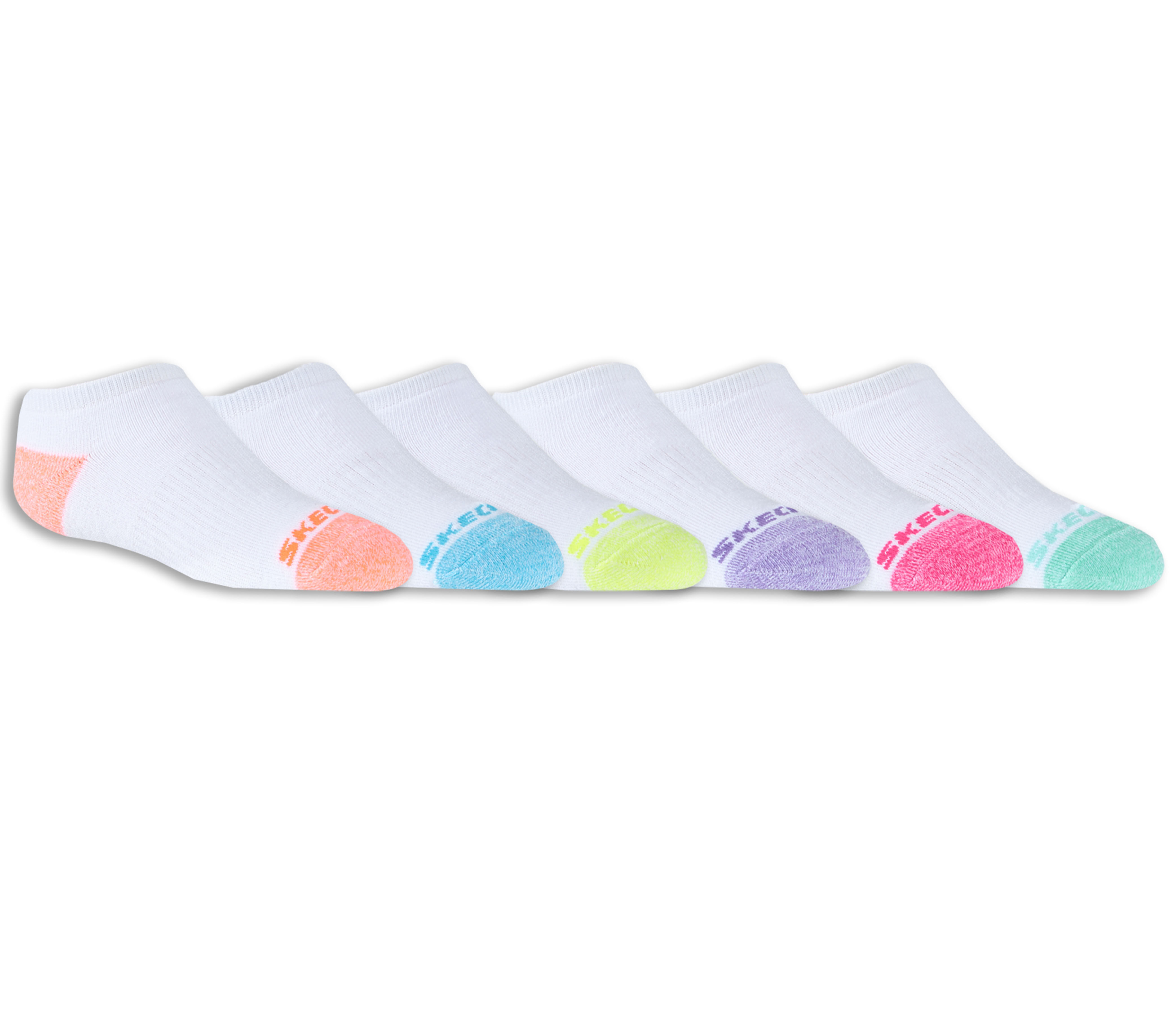 6 Pack Low Cut Walking Socks SKECHERS
